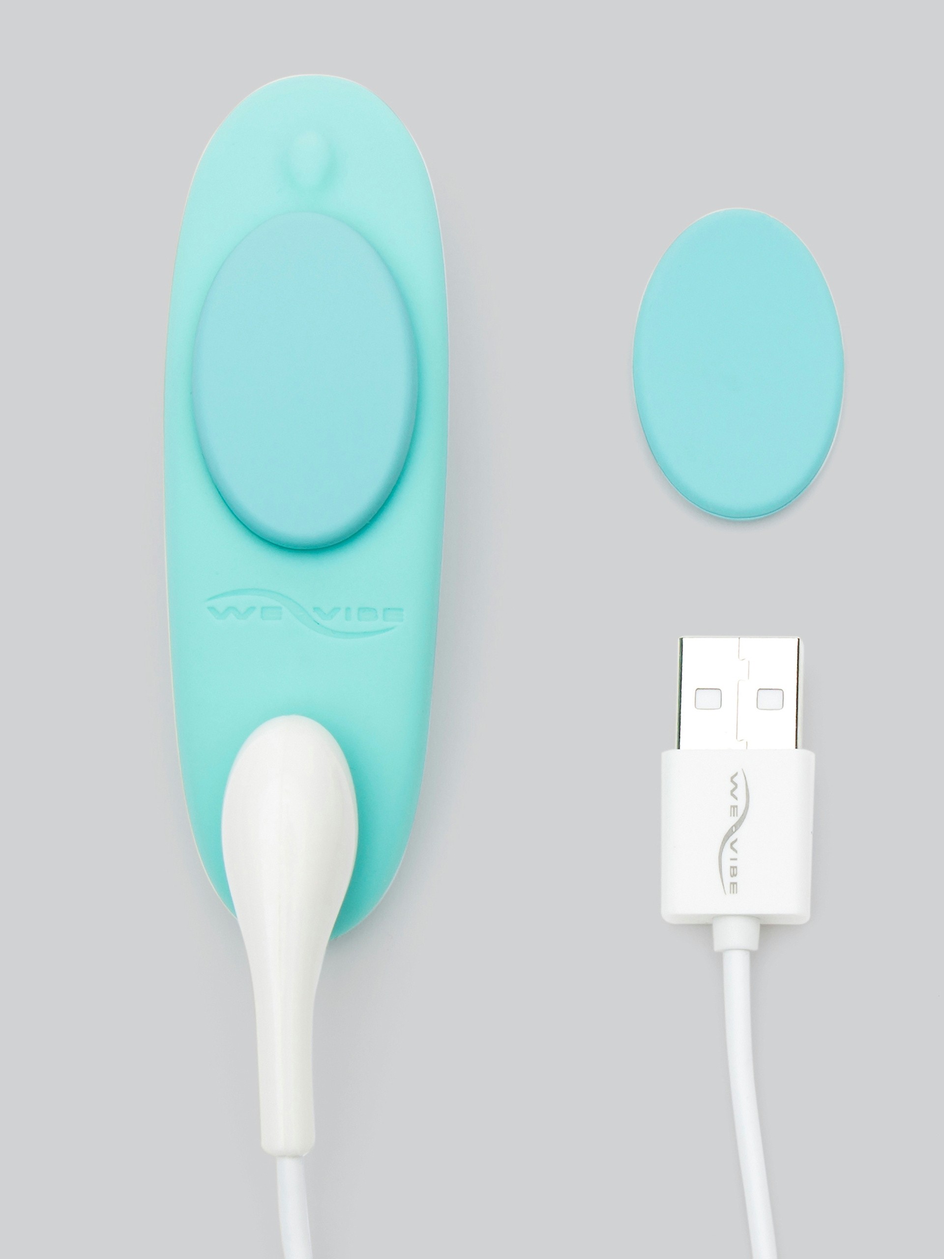 We-Vibe Moxie App and Remote Controlled Wearable Clitoral Knicker Vibrator, Blue, hi-res