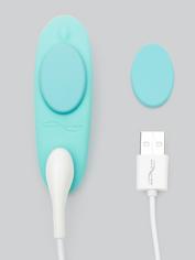 We-Vibe Moxie App and Remote Controlled Wearable Clitoral Panty Vibrator, Blue, hi-res