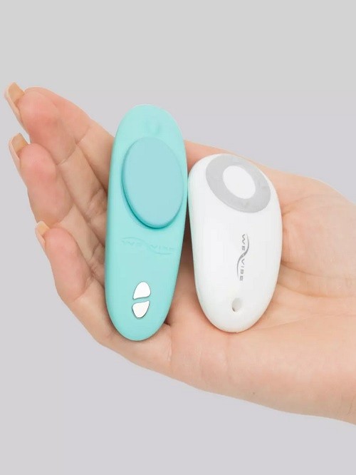 We-Vibe Moxie App and Remote Controlled Wearable Clitoral Knicker Vibrator, Blue, hi-res