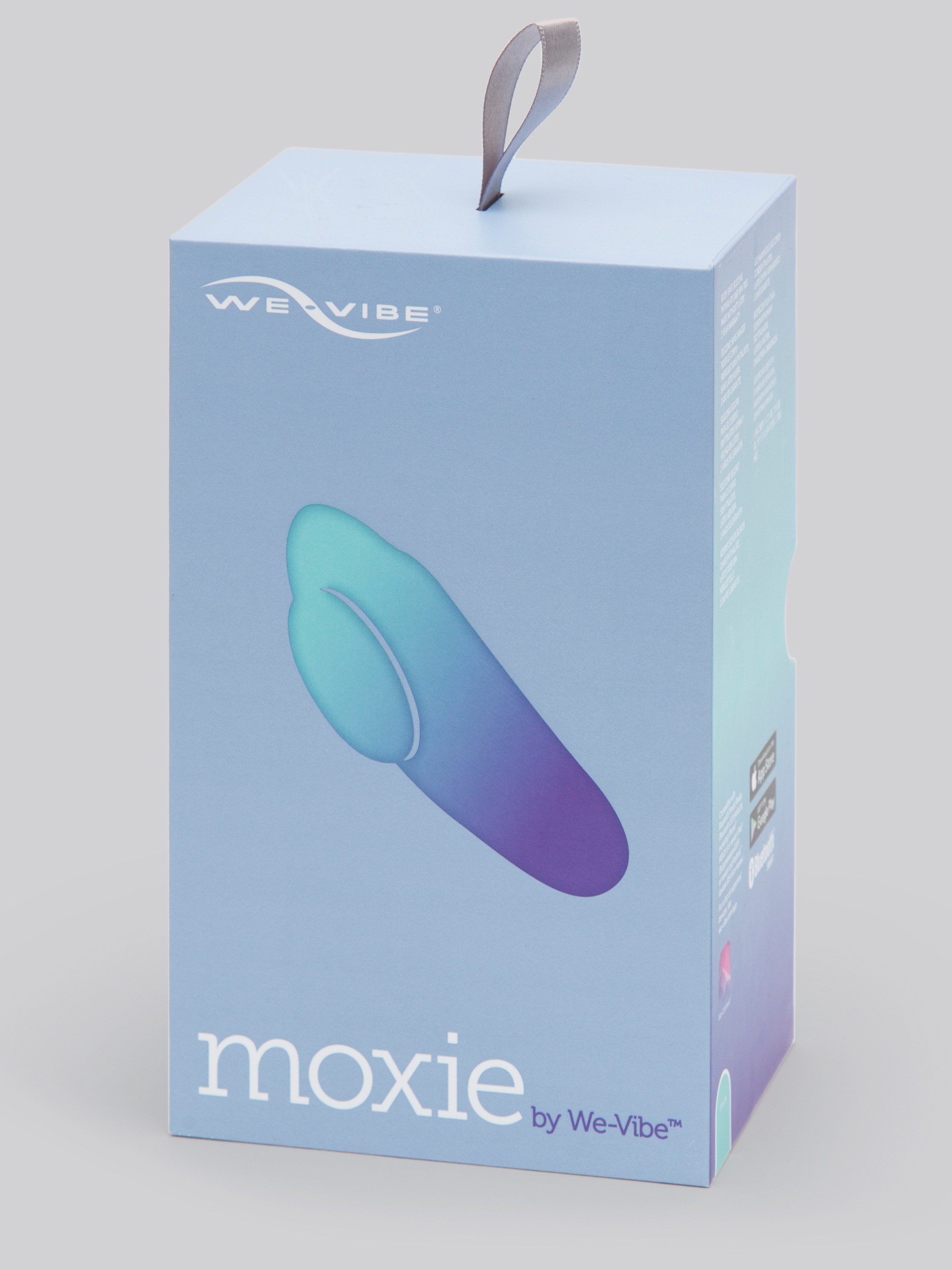 We-Vibe Moxie App and Remote Controlled Wearable Clitoral Knicker Vibrator, Blue, hi-res