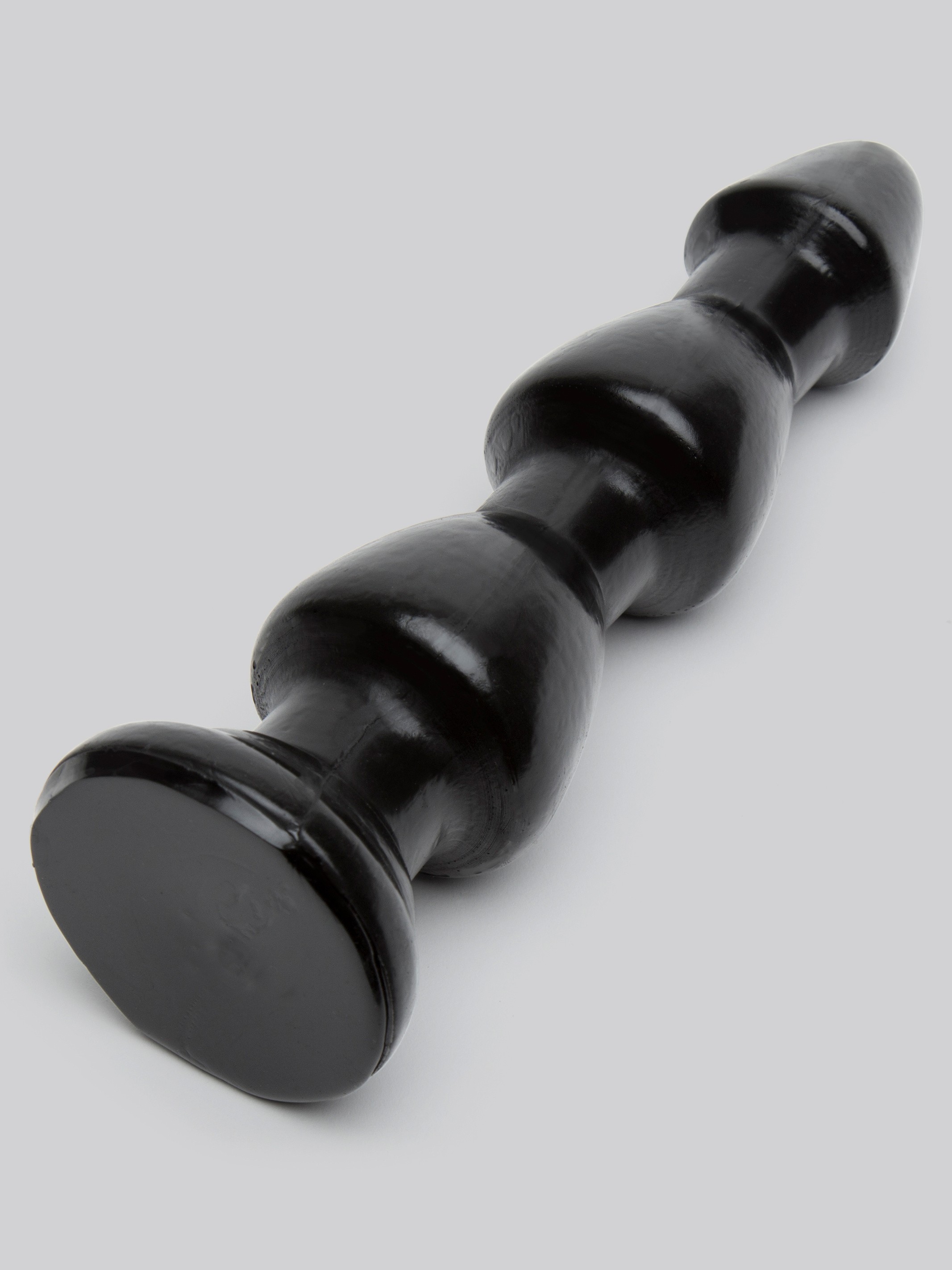 WAD 3 Bangs for Your Butt Anal Dildo 7.5 Inch, Black, hi-res