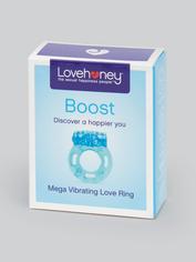 Lovehoney Boost Mega Vibrating Love Ring, Blue, hi-res