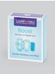 BASICS Vibrating Twin Cock Ring, Blue, hi-res