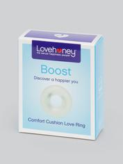 Lovehoney Boost Comfort Cushion Love Ring, Clear, hi-res