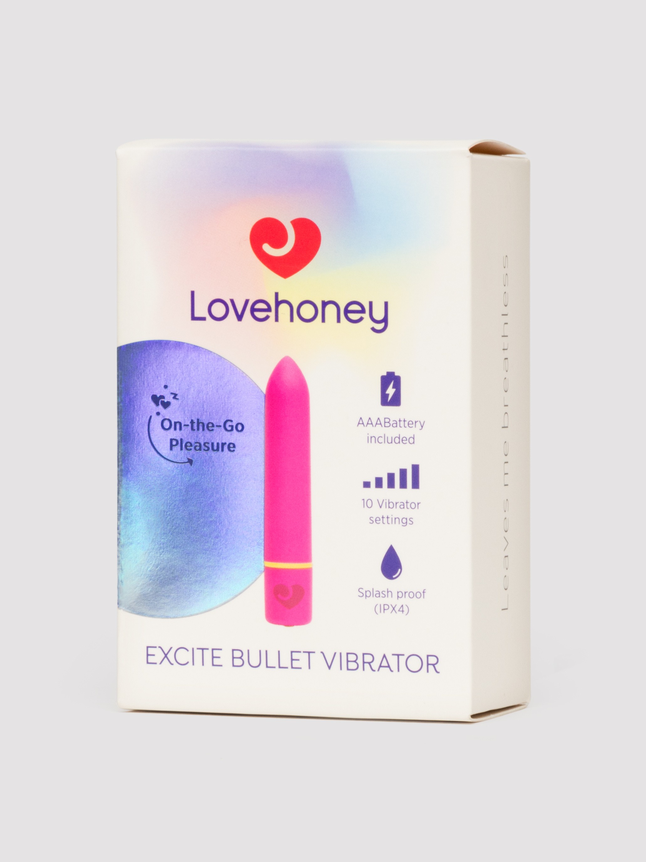 Lovehoney Excite 10 Function Bullet Vibrator , Pink, hi-res