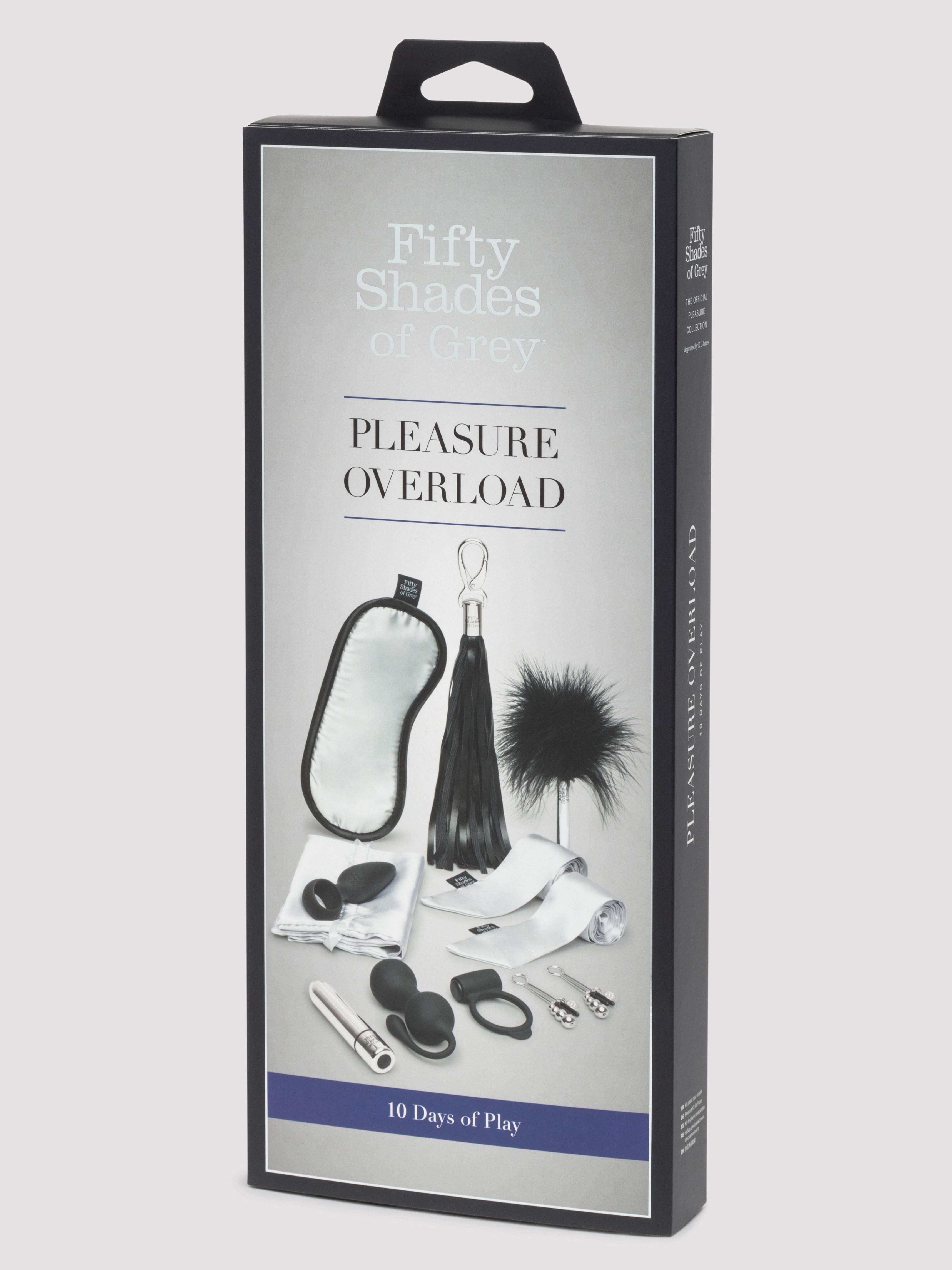 Fifty Shades of Grey Pleasure Overload 10 Days of Play Gift Set, Black, hi-res