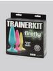 Firefly Glow-in-the-Dark Rainbow Butt Plug Trainer Kit (3 Piece), Blue, hi-res