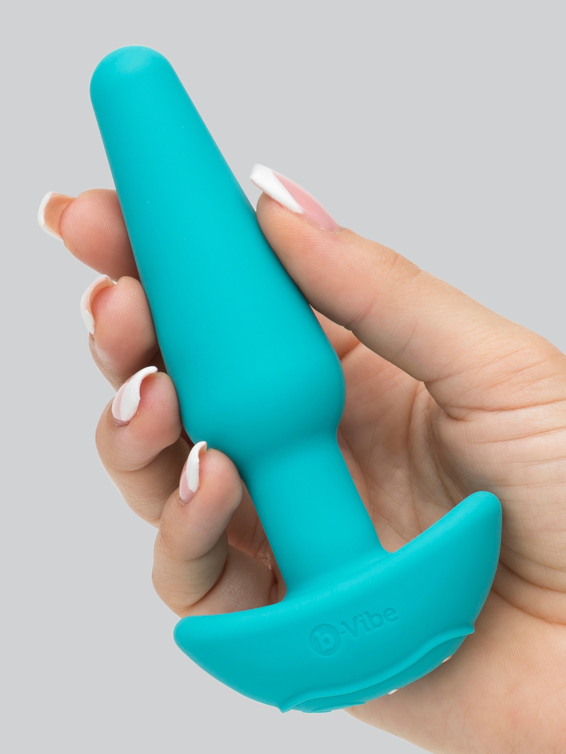 b-Vibe Rechargeable Anal Training and Education Butt Plug Set (5 Piece), Blue, hi-res