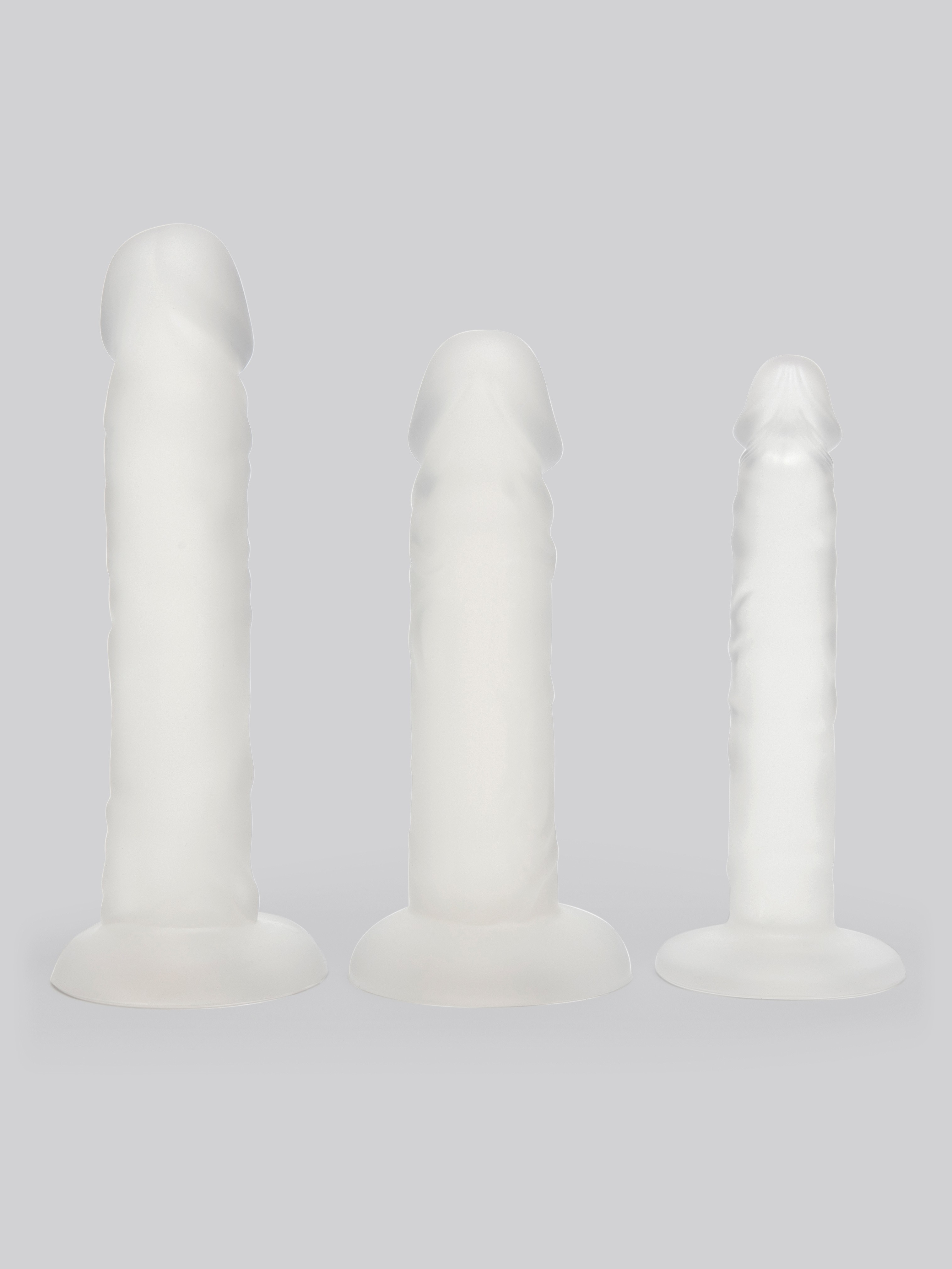 Lovehoney Triple Strap-On Harness Kit (4 Piece), Clear, hi-res