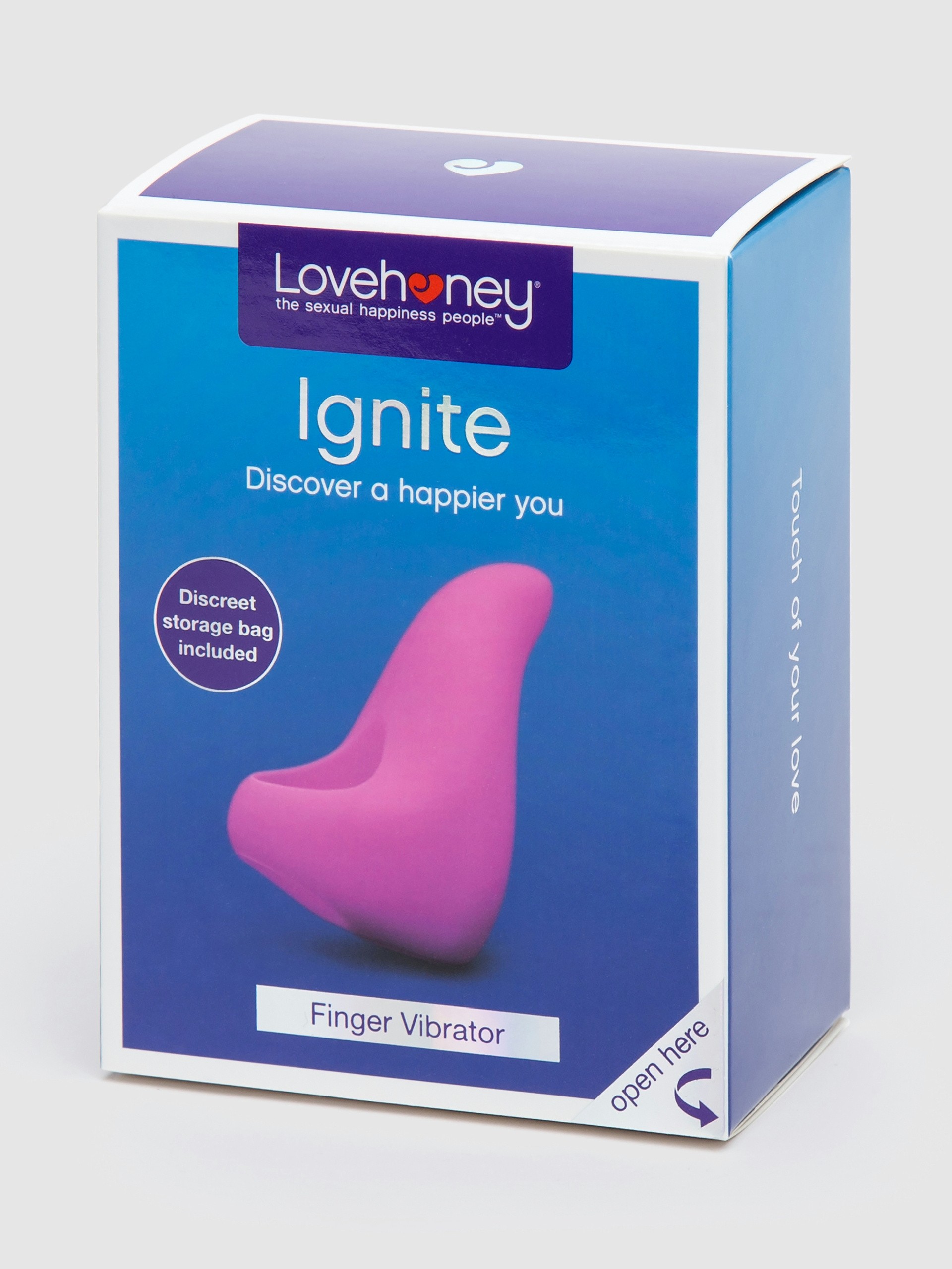 Lovehoney Ignite 20 Function Finger Vibrator, Pink, hi-res