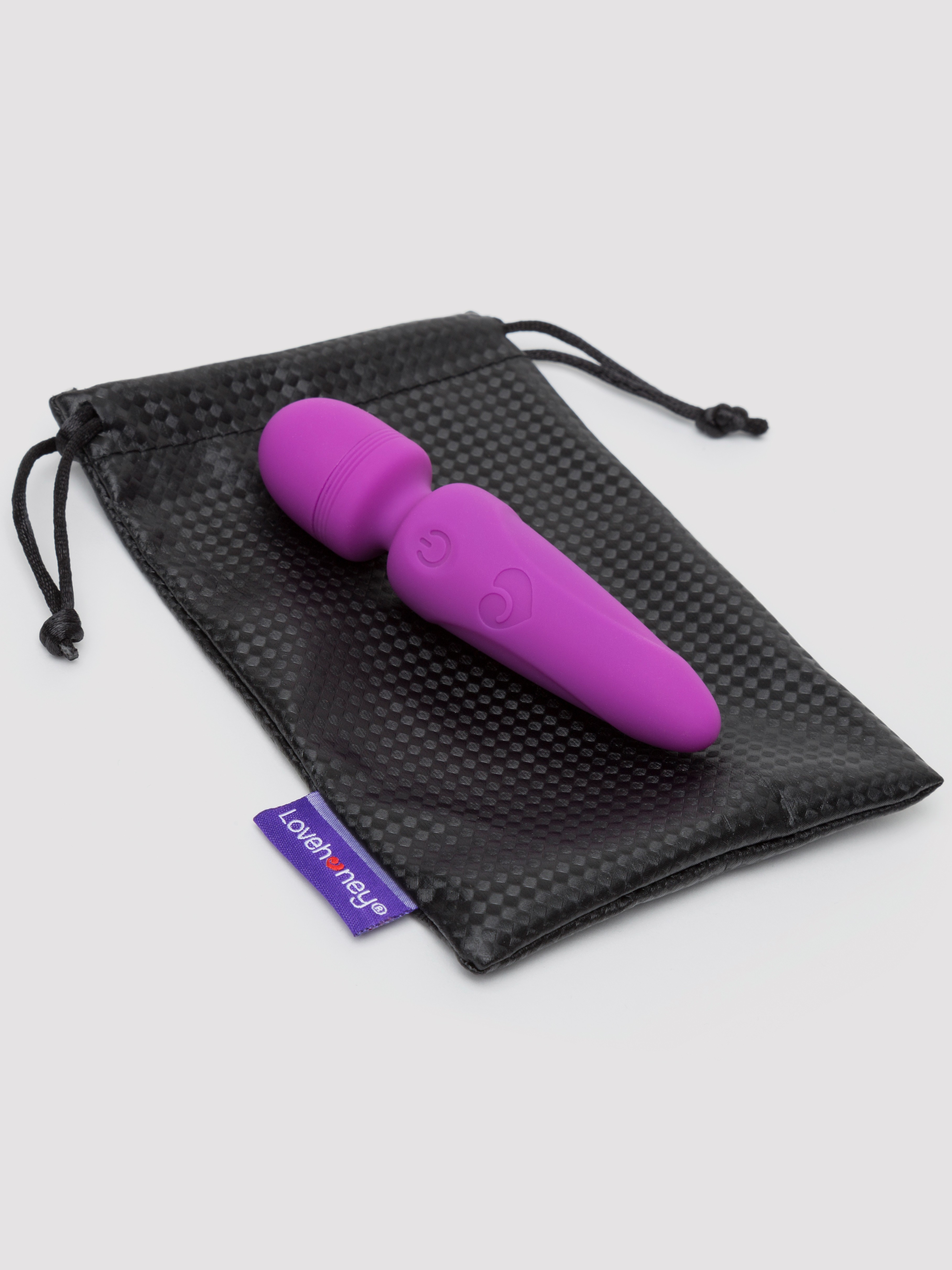 Lovehoney Ignite 20 Function Mini Wand Vibrator, Purple, hi-res