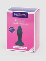 Lovehoney Ignite 20 Function Vibrating Butt Plug, Blue, hi-res
