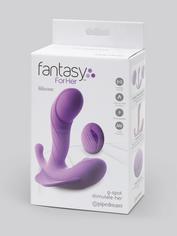 Fantasy For Her Warming Remote Control G-Spot and Clitoral Stimulator, Purple, hi-res