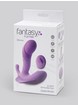 Fantasy For Her Warming Remote Control G-Spot and Clitoral Stimulator, Purple, hi-res