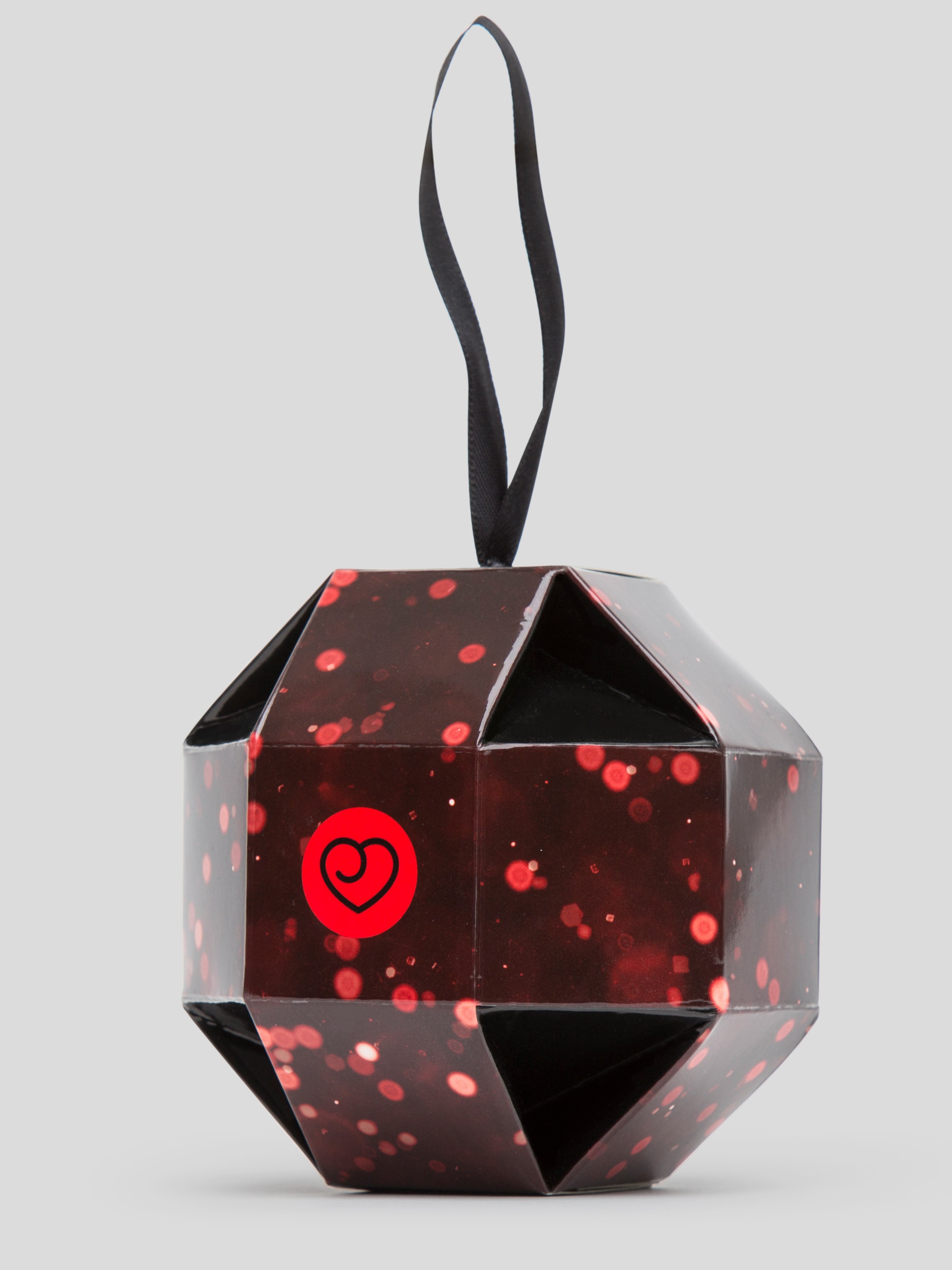 Lovehoney Plus Size Red Lace Pom-Pom Knickers, Red, hi-res