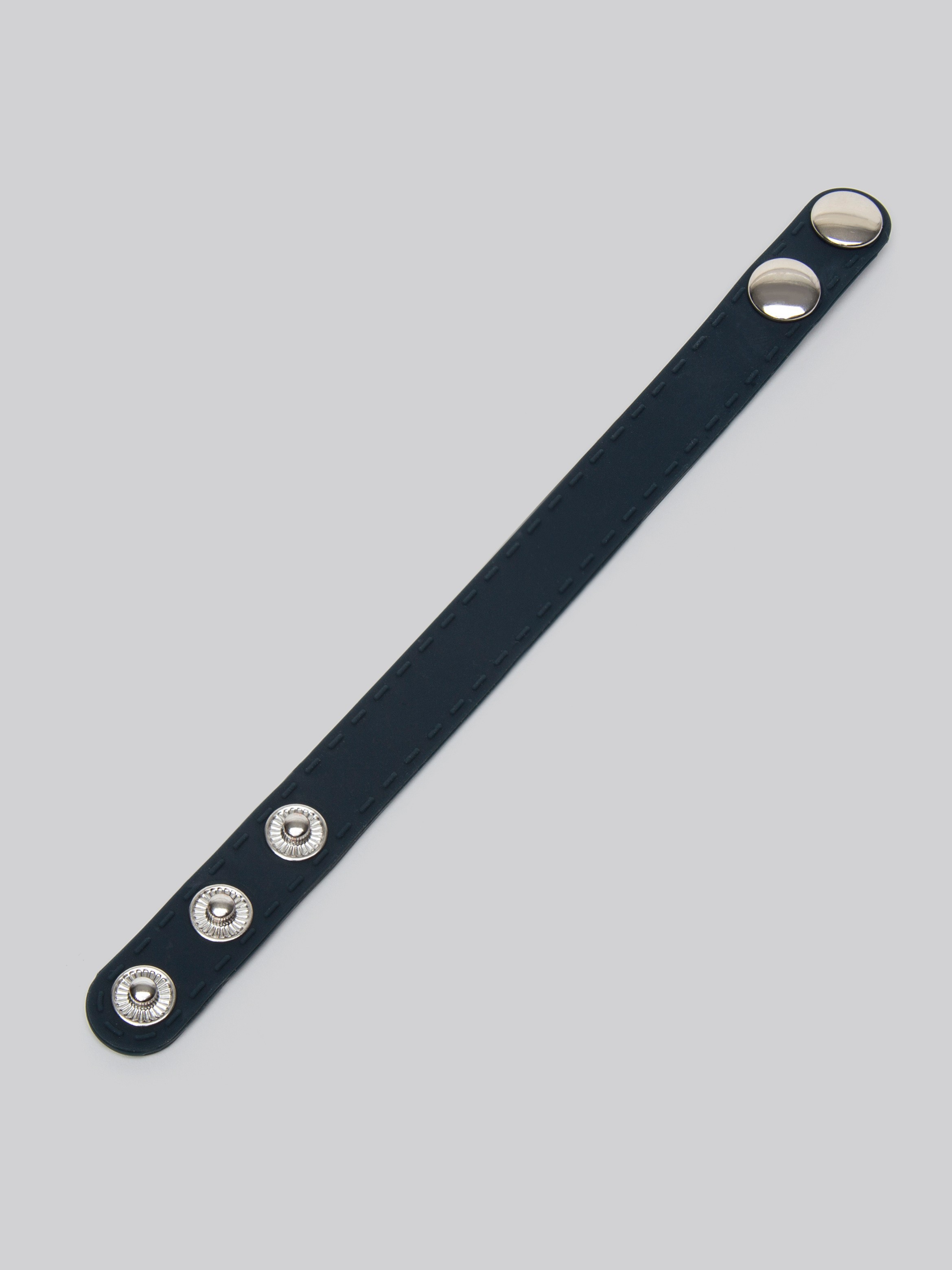 Boners Adjustable Silicone Cock Strap, Grey, hi-res