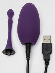 Desire Luxury App Controlled Rechargeable Love Egg Vibrator, Purple, hi-res