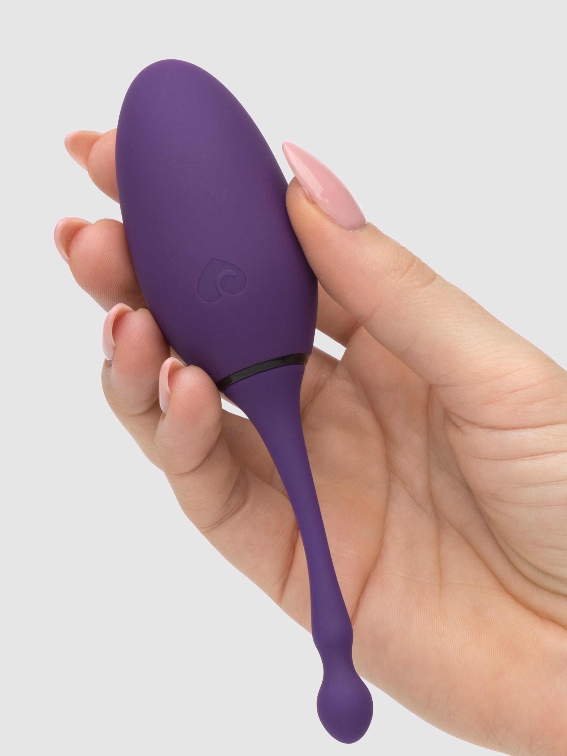 Desire Luxury App Controlled Rechargeable Love Egg Vibrator, Purple, hi-res