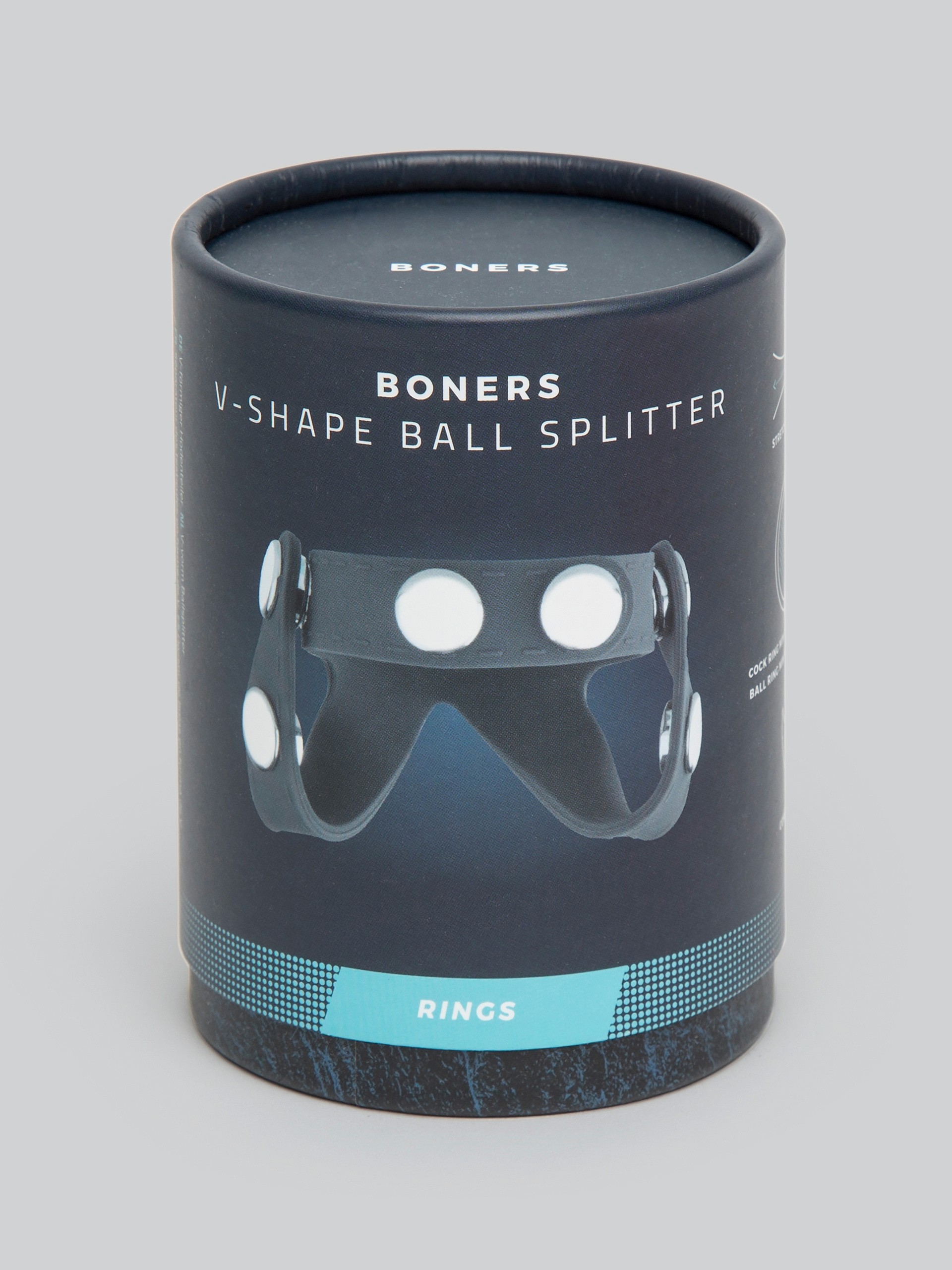 Boners Silicone V-Shape Ball Splitter, Black, hi-res
