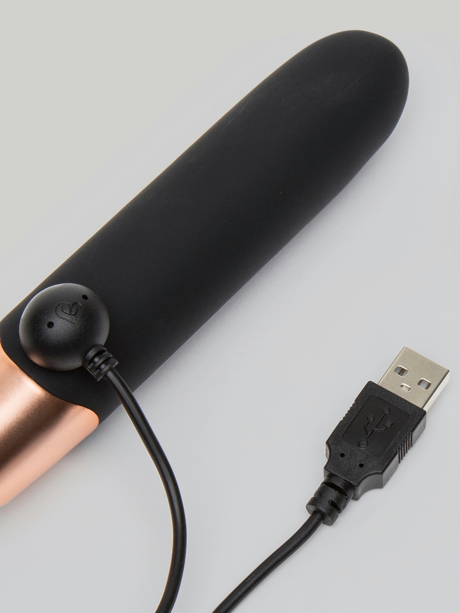 Rocks Off Powerful 10 Function Rechargeable Classic Vibrator , Black, hi-res