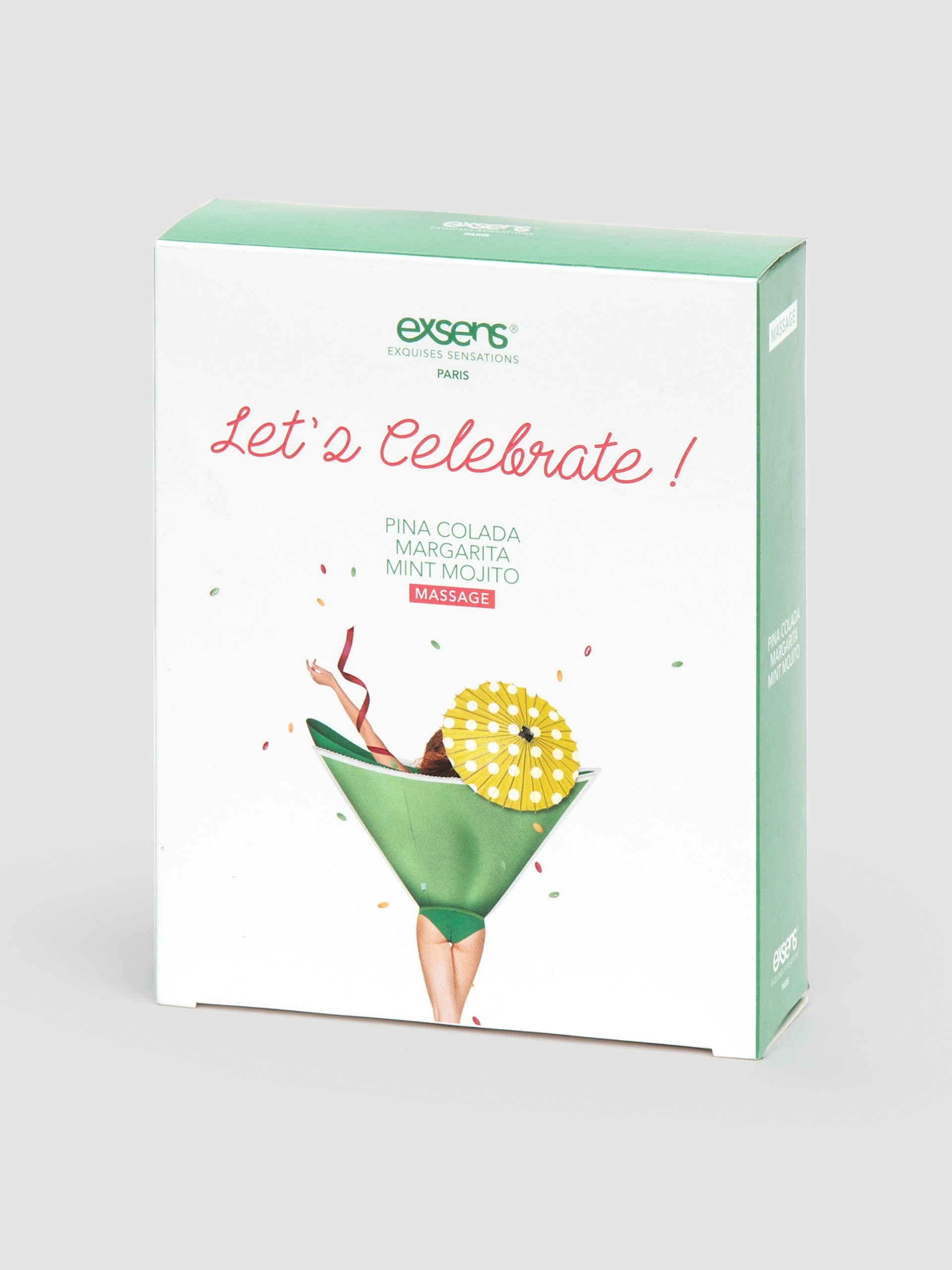 EXSENS Warming Cocktail Flavour Massage Oil Set (3 x 30ml), , hi-res