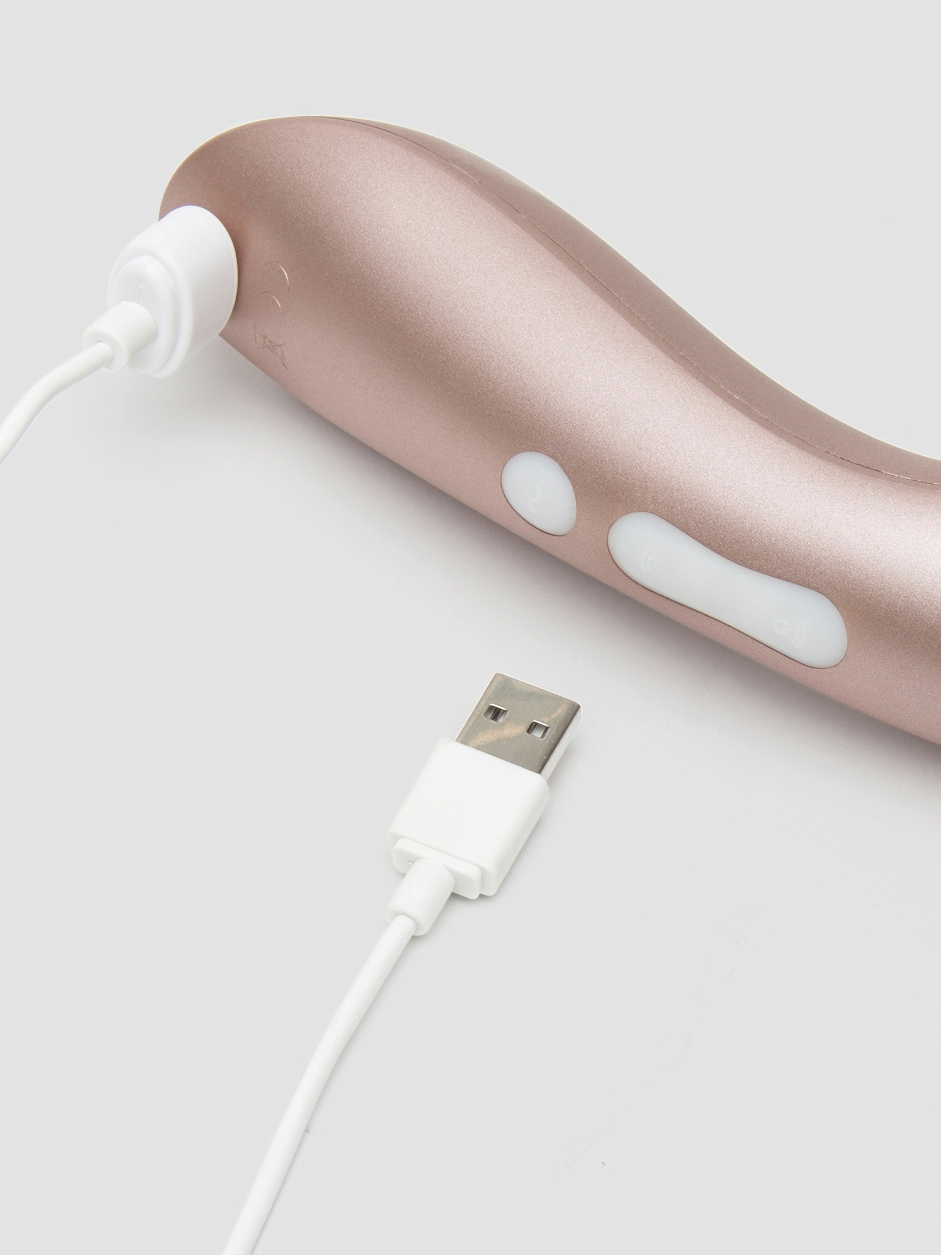 Satisfyer Pro 2 Vibration Rechargeable Clitoral Stimulator, Gold, hi-res