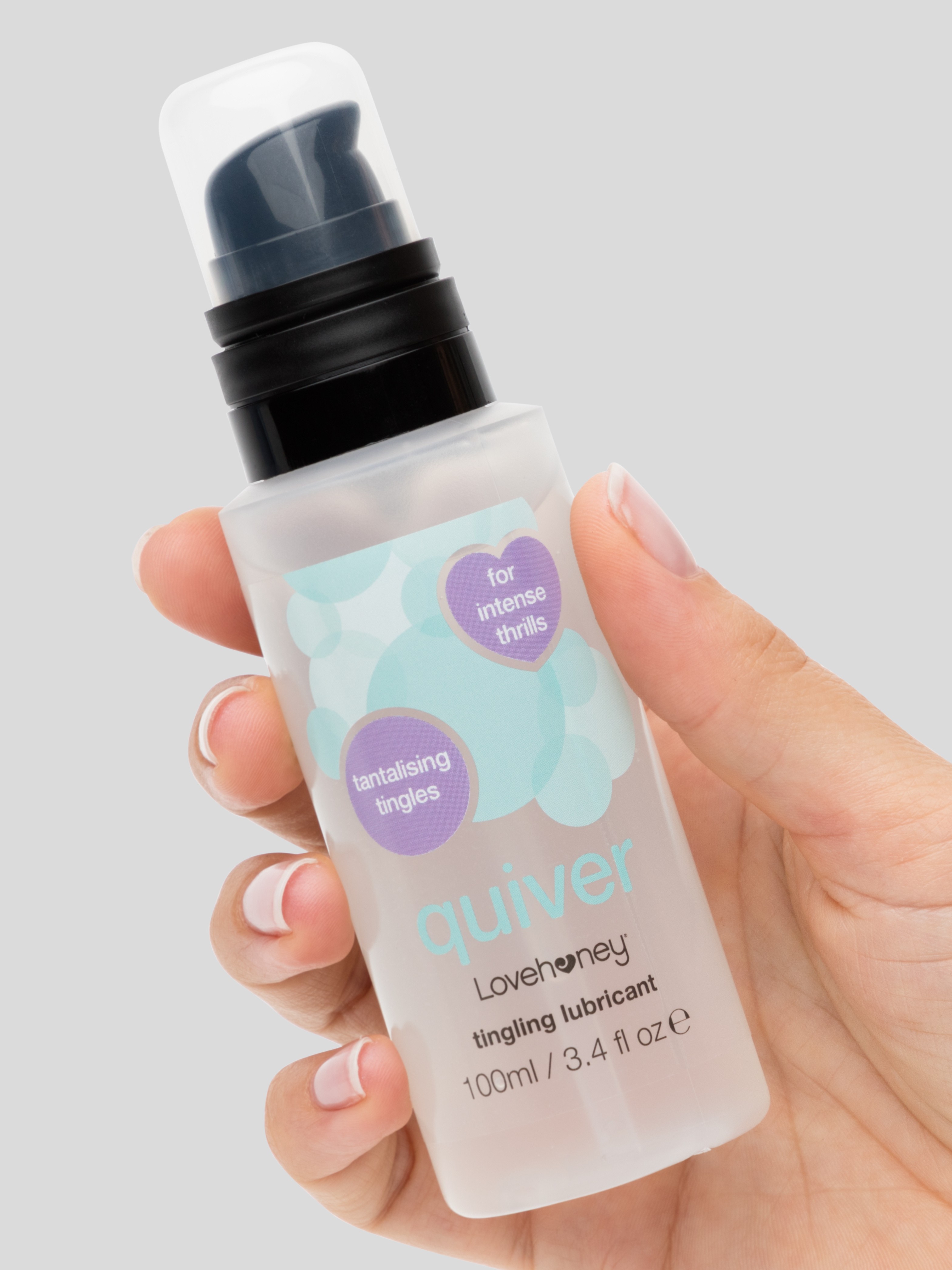 Lovehoney Quiver Tingling Lubricant 100ml, , hi-res