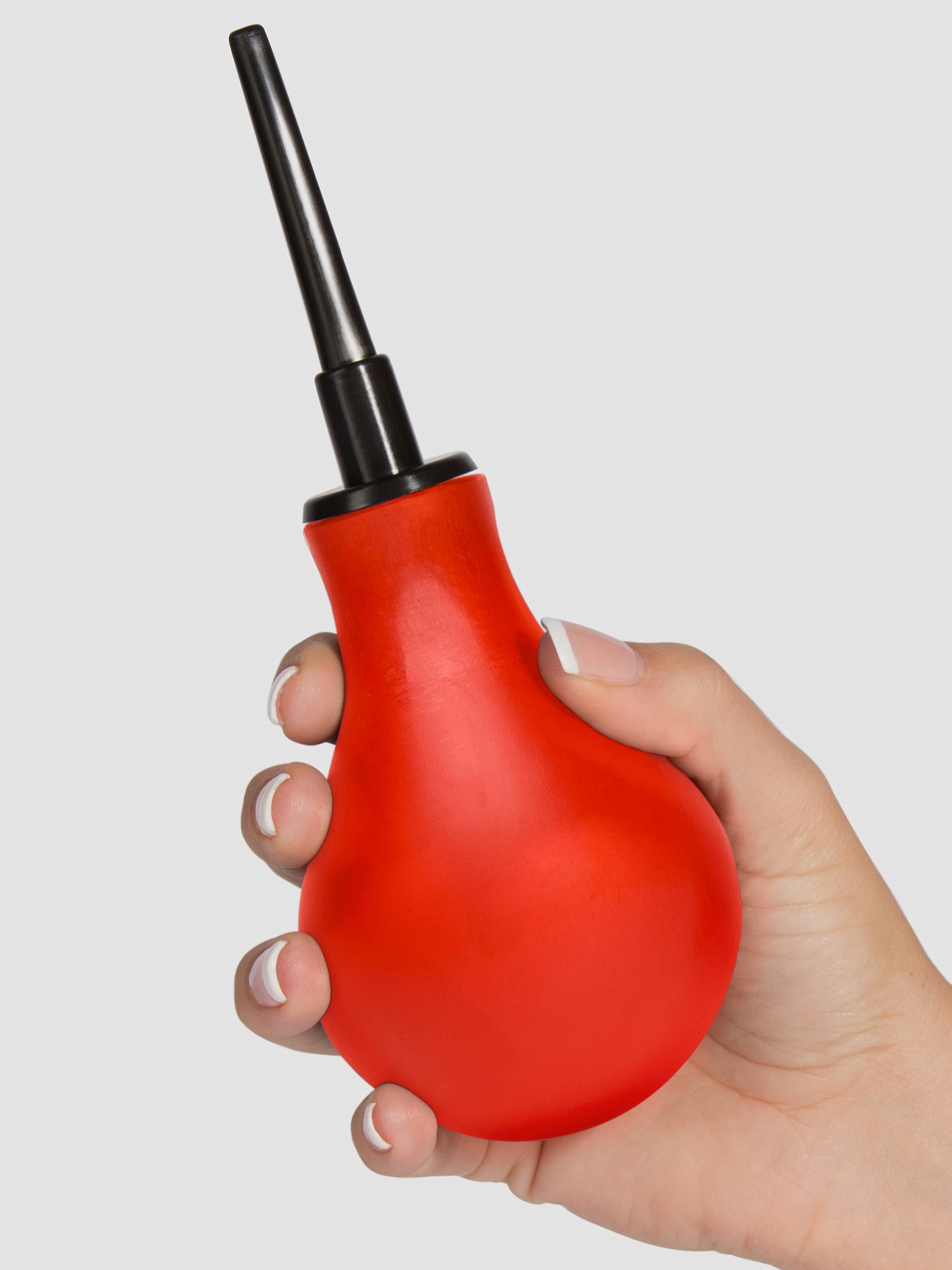 Whirling Anal Douche Kit 6.7 fl oz, Red, hi-res