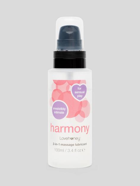 Lubrifiant intime spécial massage 2 en 1 Harmony 100 ml, Lovehoney, , hi-res