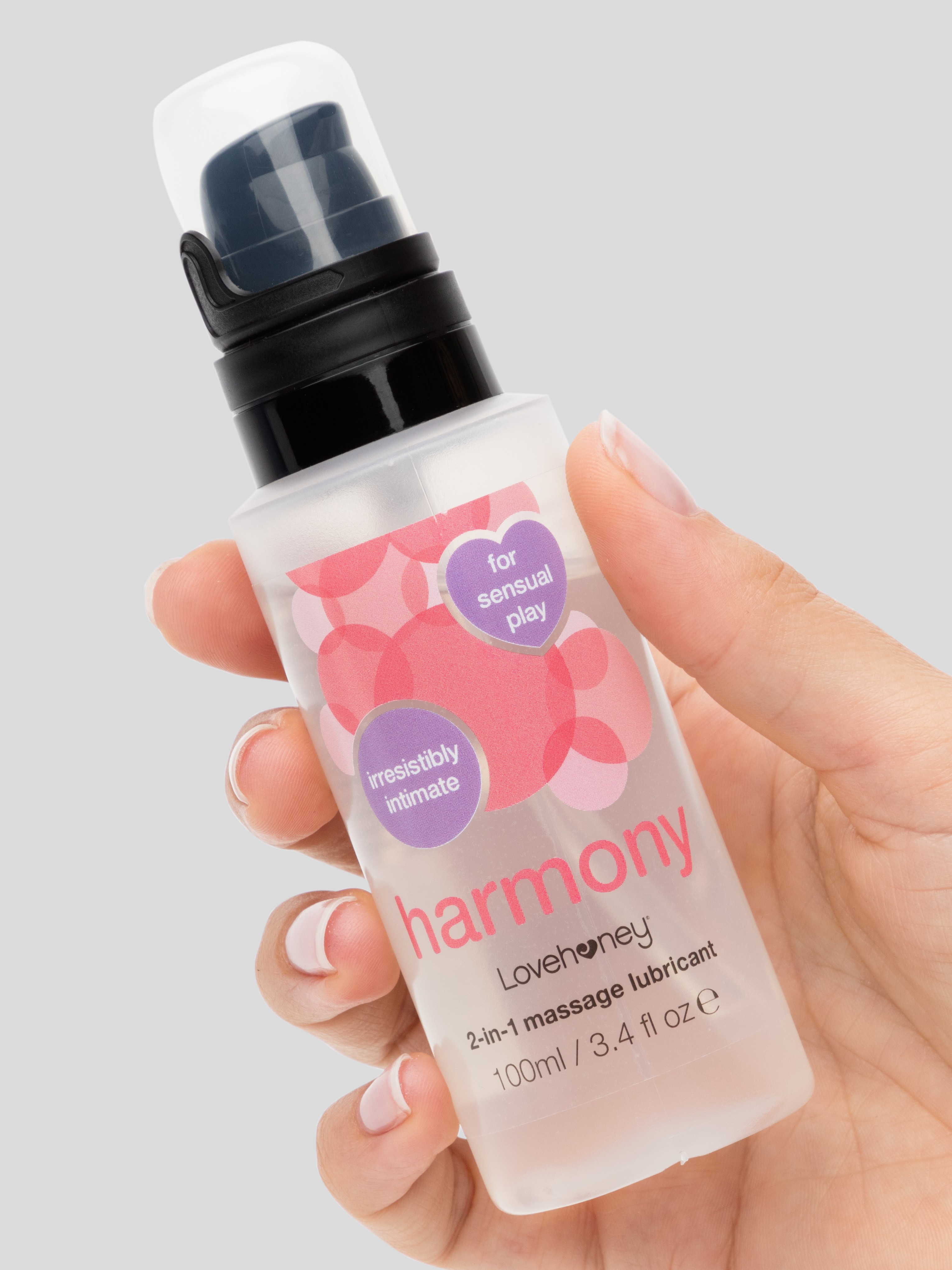 Lovehoney Harmony 2 in 1 Massage Lubricant 100ml, , hi-res