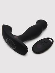 Mantric Rechargeable Remote Control Rotating Prostate Massager, Black, hi-res