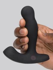 Mantric Rechargeable Remote Control Rotating Prostate Massager, Black, hi-res