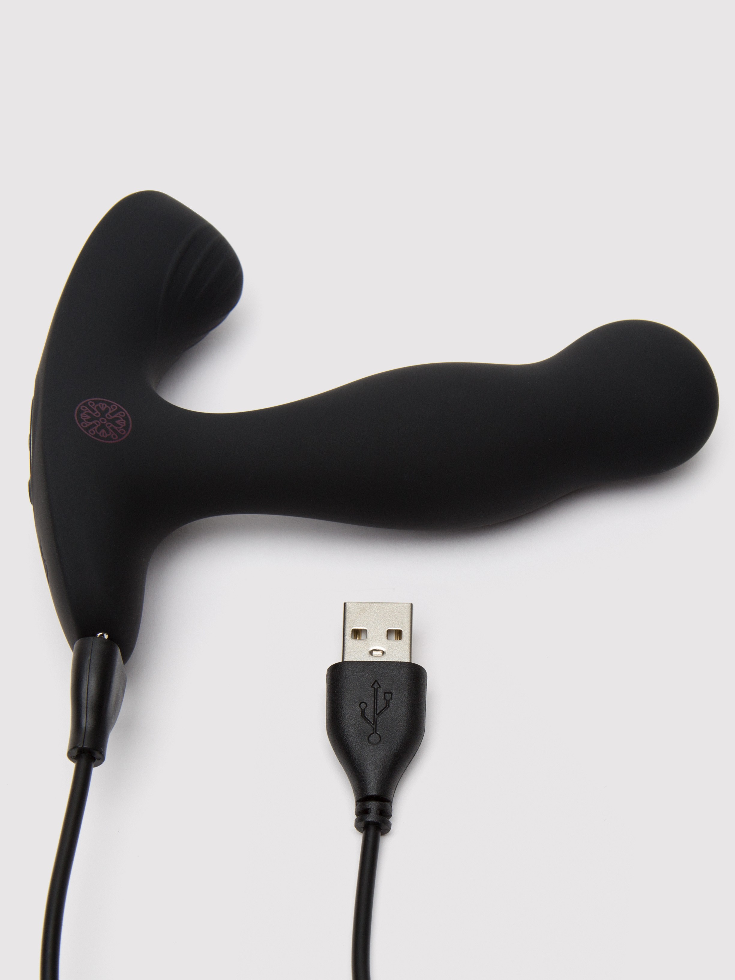 Mantric Rechargeable Remote Control Rotating Prostate Massager, Black, hi-res