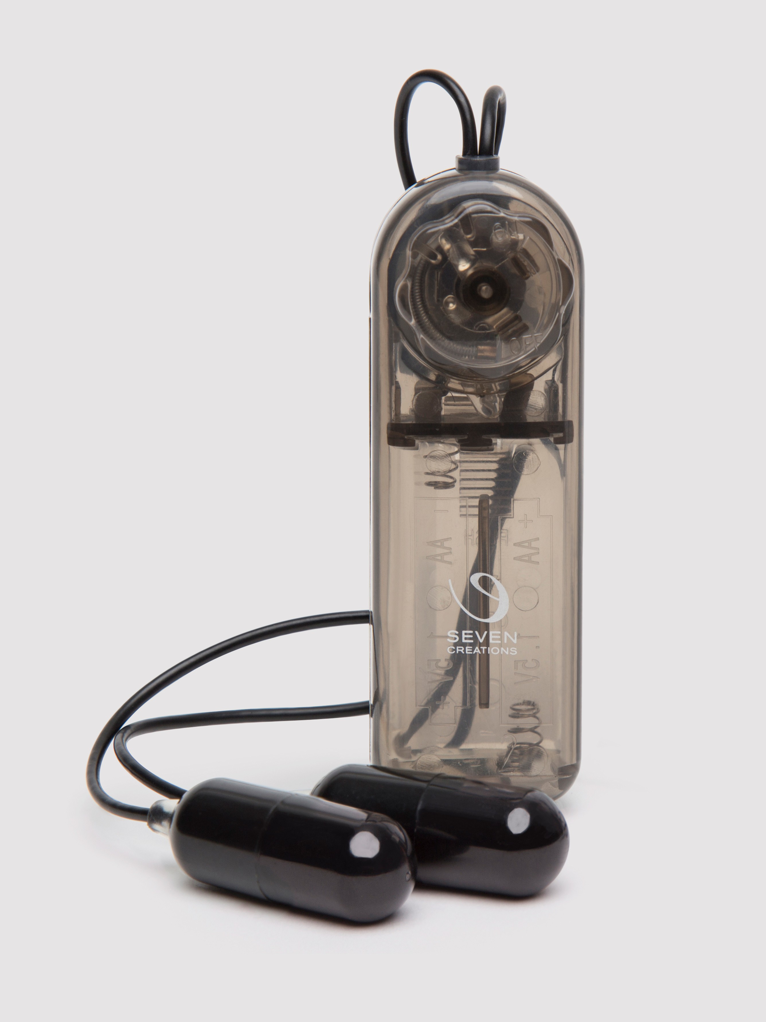 Dual Power Vibrating Penis Head Sleeve, Black, hi-res