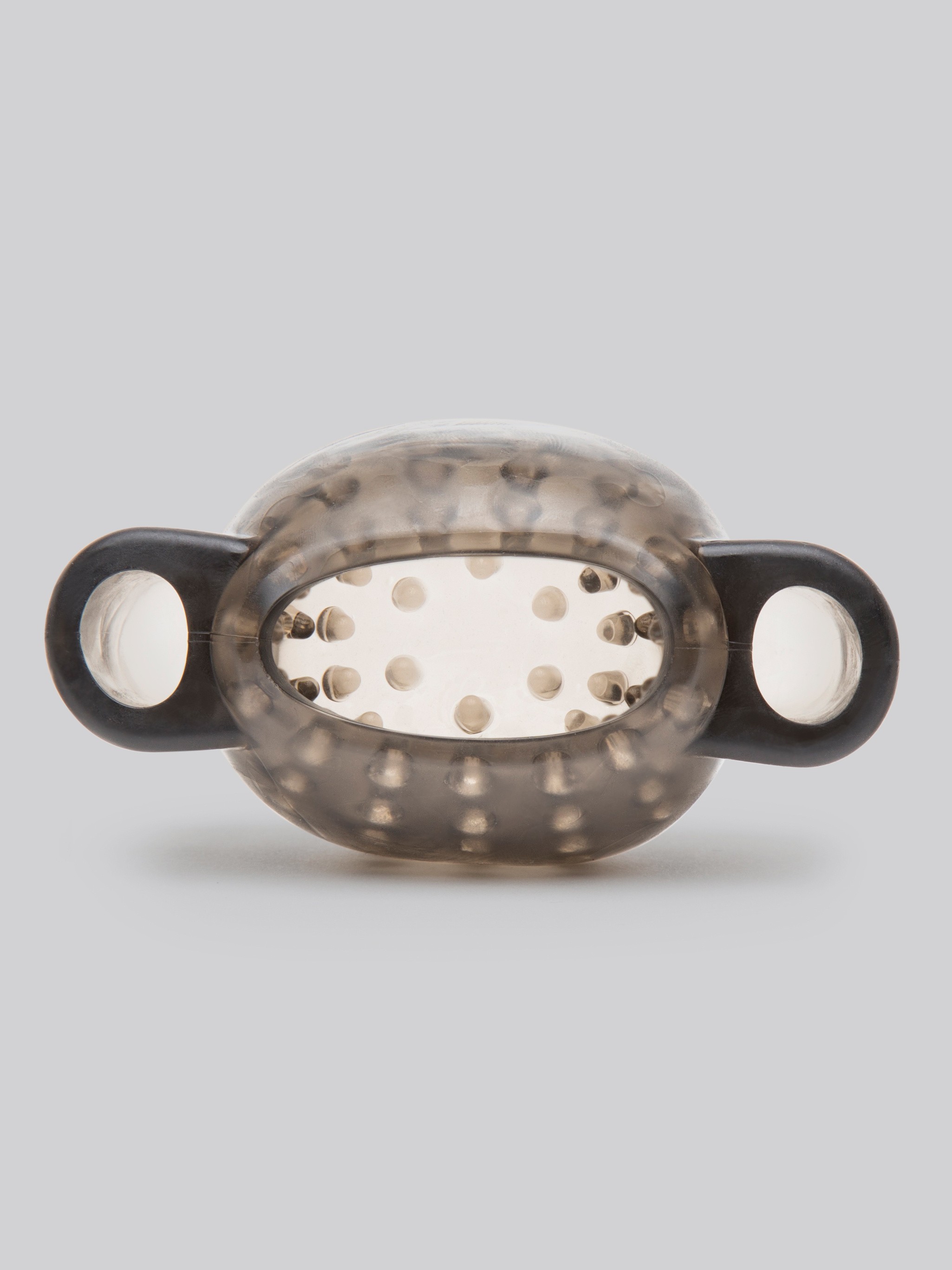 Dual Power Vibrating Penis Head Sleeve, Black, hi-res