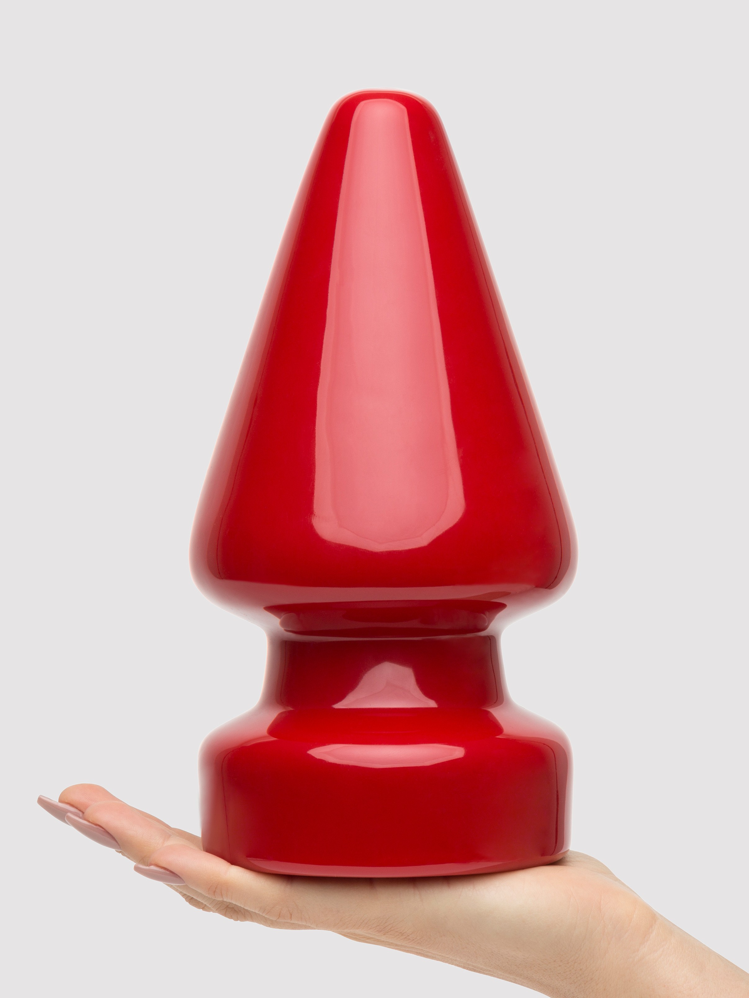 Doc Johnson Red Boy Extra Large Butt Plug 6.5 Inch, Red, hi-res