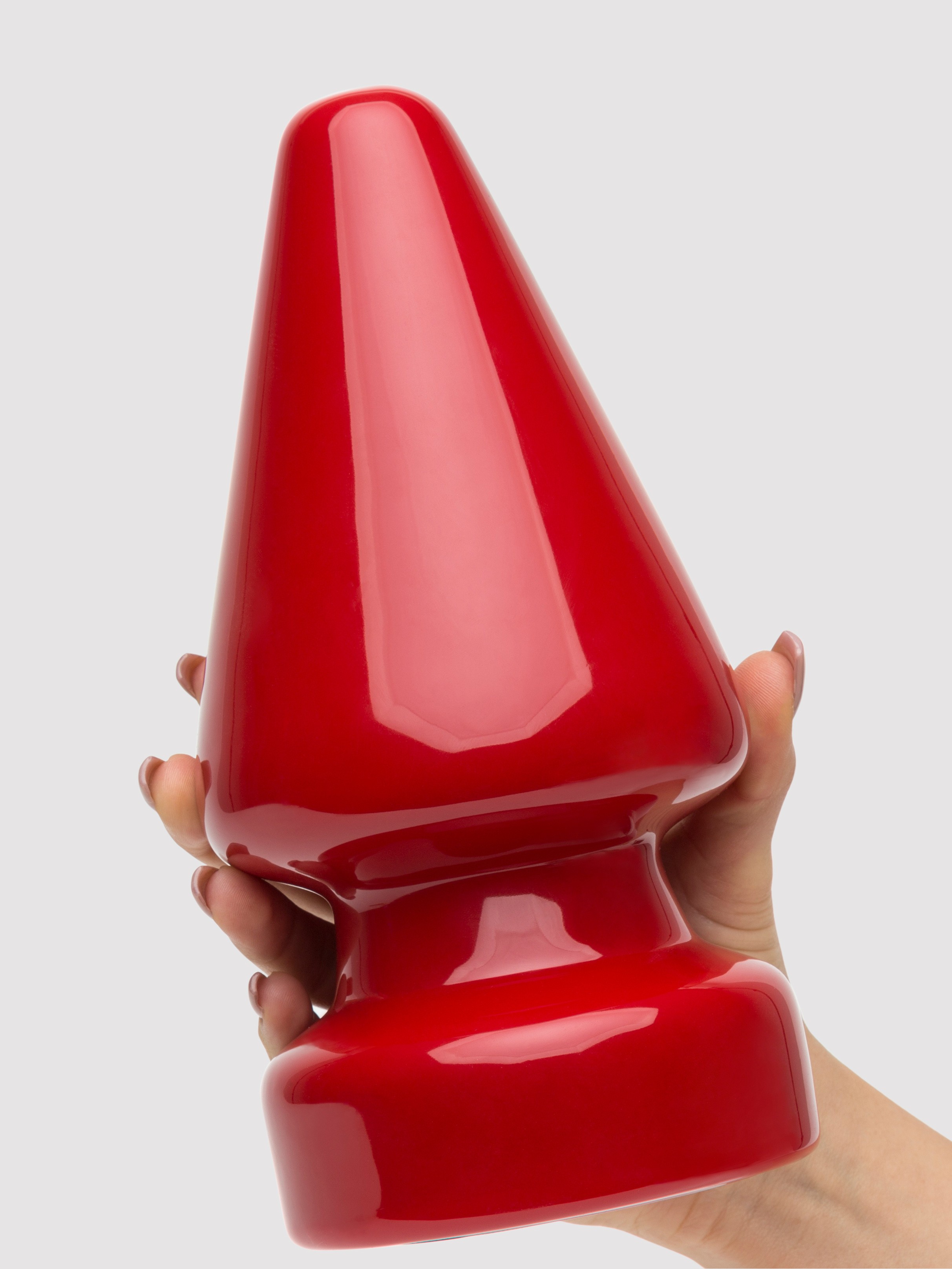 Doc Johnson Red Boy Extra Large Butt Plug 6.5 Inch, Red, hi-res