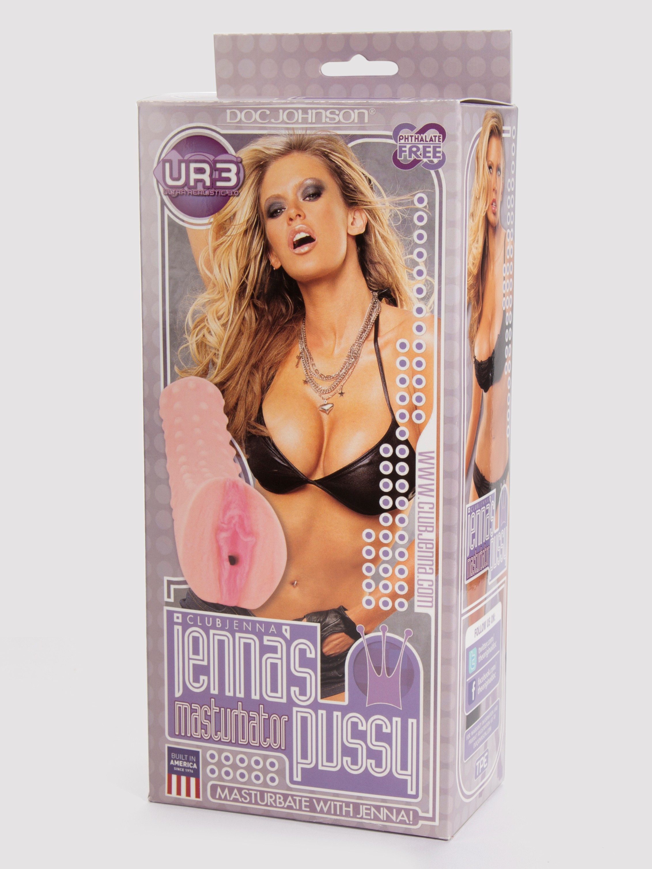 Doc Johnson Jenna Jameson Realistic Vagina, Flesh Pink, hi-res