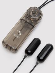 Dual Power Vibrating Testicle Stimulator, Black, hi-res