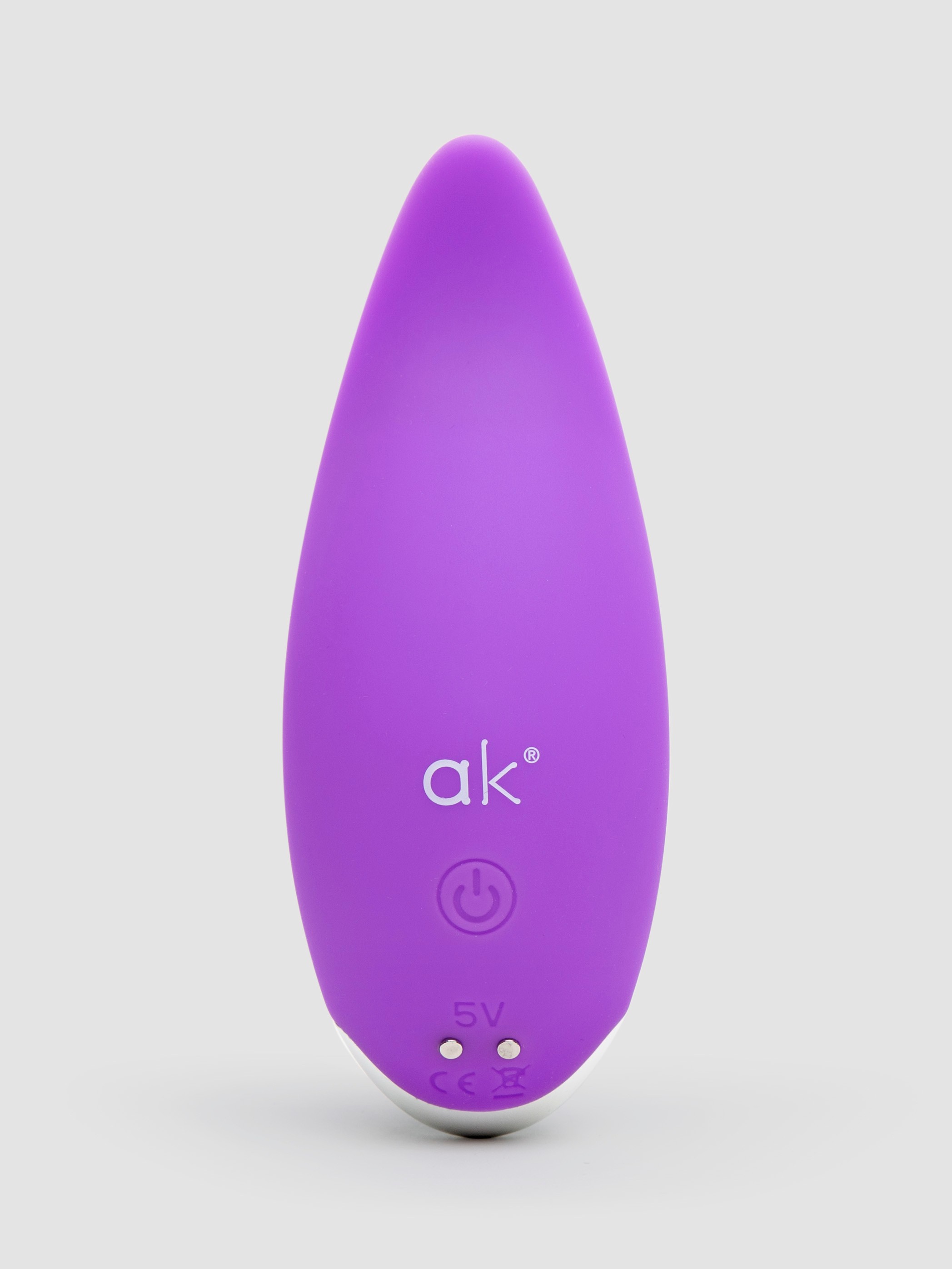 Annabelle Knight Aha! Rechargeable Silicone Clitoral Vibrator, Purple, hi-res