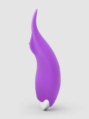 Annabelle Knight Aha! Rechargeable Silicone Clitoral Vibrator, Purple, hi-res
