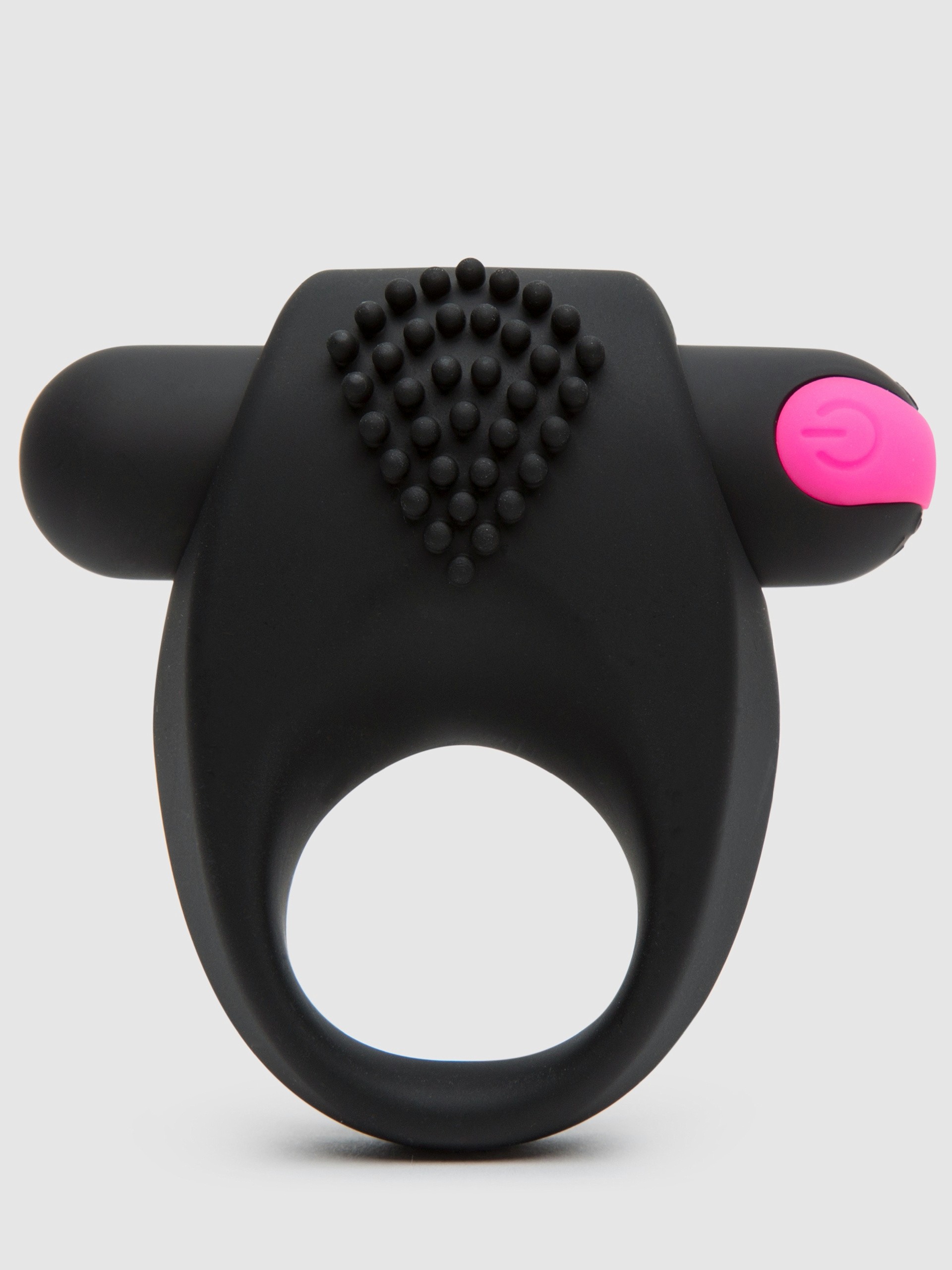 Lovehoney High Flyer 10 Function Remote Control Cock Ring, Black, hi-res