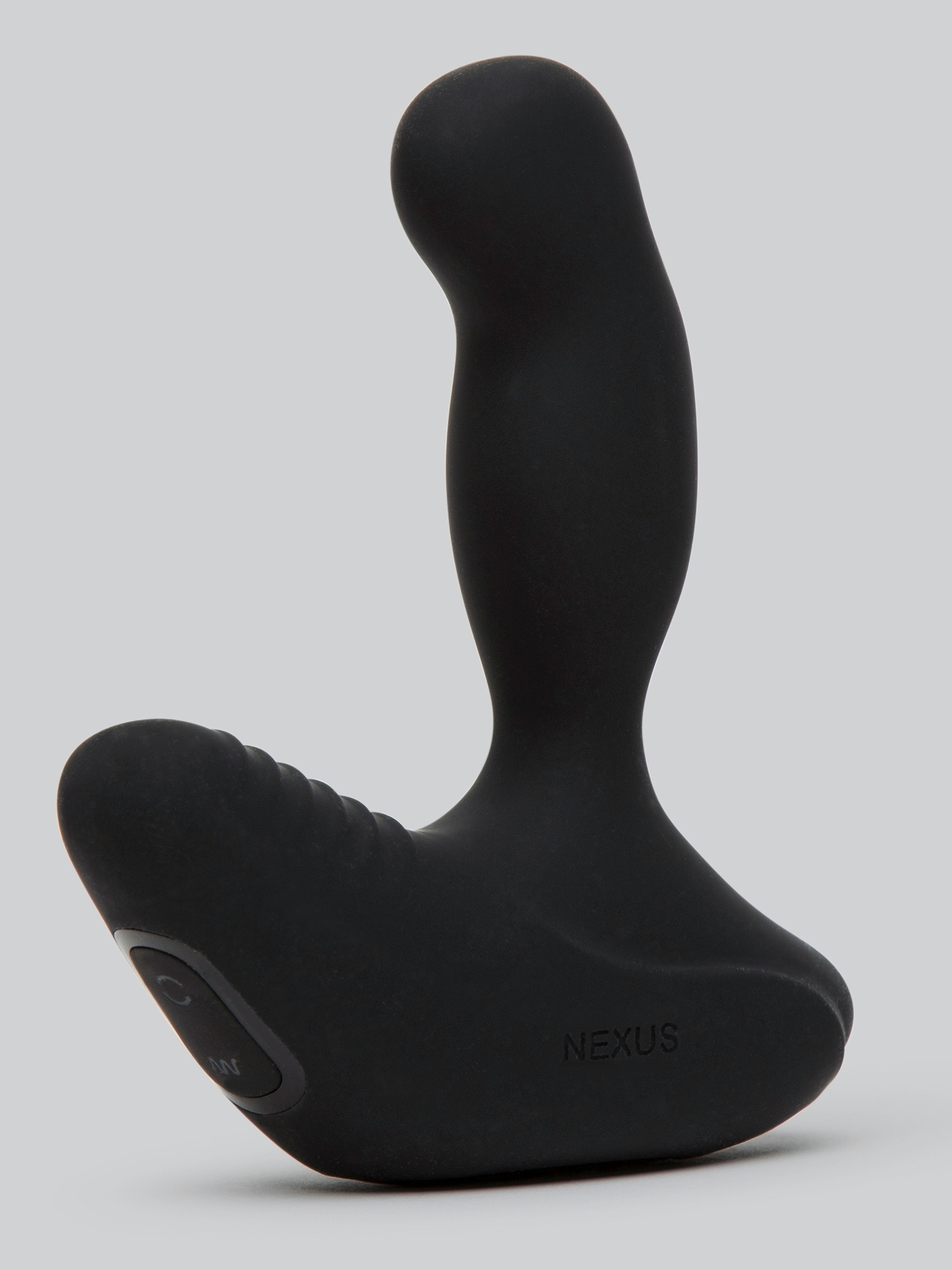 Nexus Revo Stealth Remote Control Rotating Silicone Prostate Massager, Black, hi-res