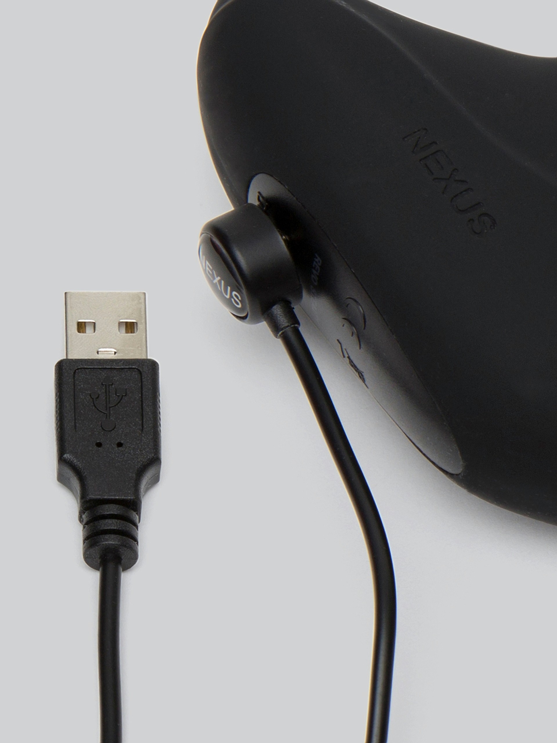 Nexus Revo Stealth Remote Control Rotating Silicone Prostate Massager, Black, hi-res