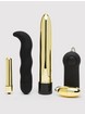 Lovehoney First Time Fun Vibrator Starter Kit (4 Piece), Gold, hi-res