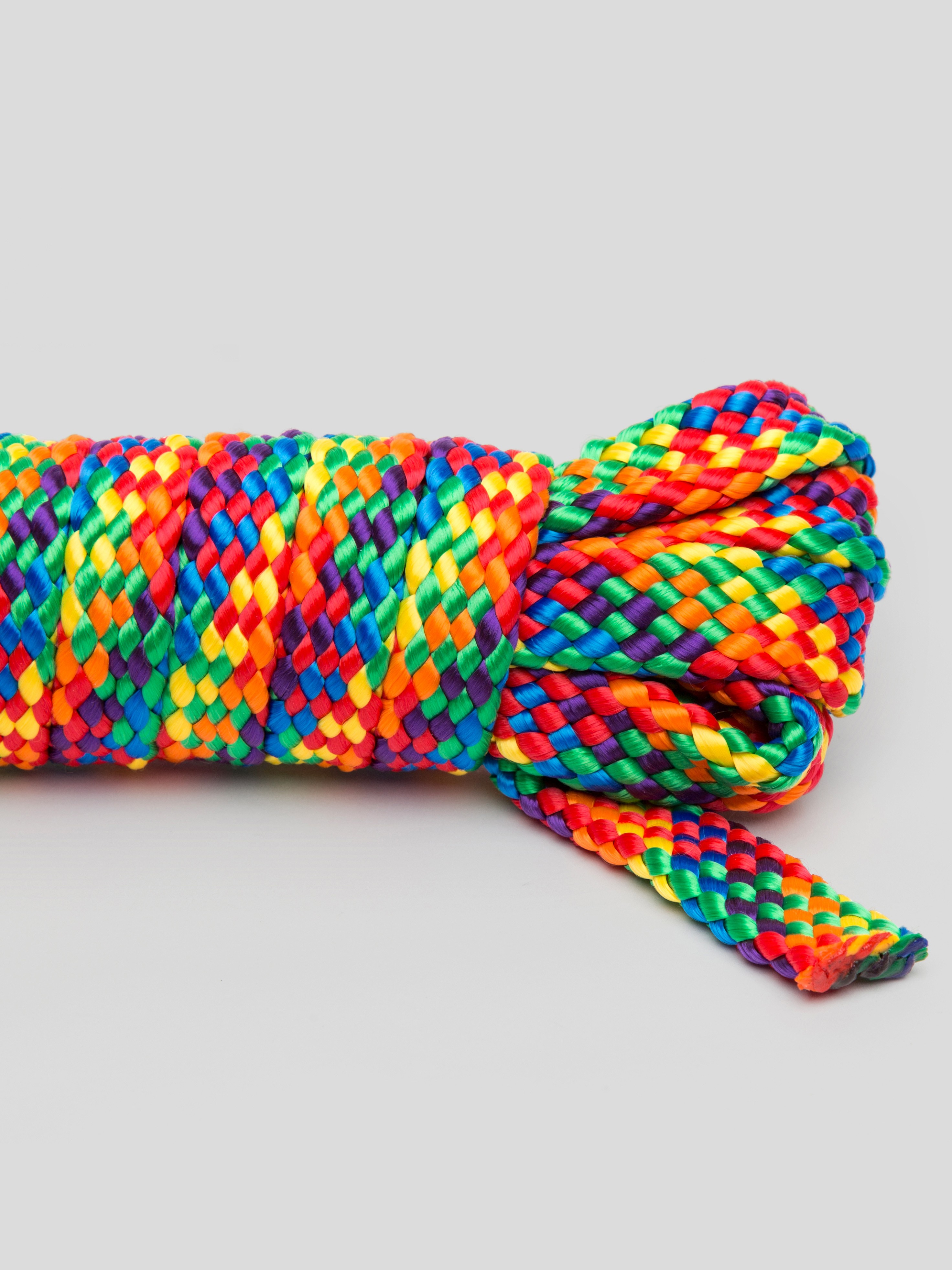 Bondage Boutique Rainbow Bondage Rope 10 Metre, Rainbow, hi-res
