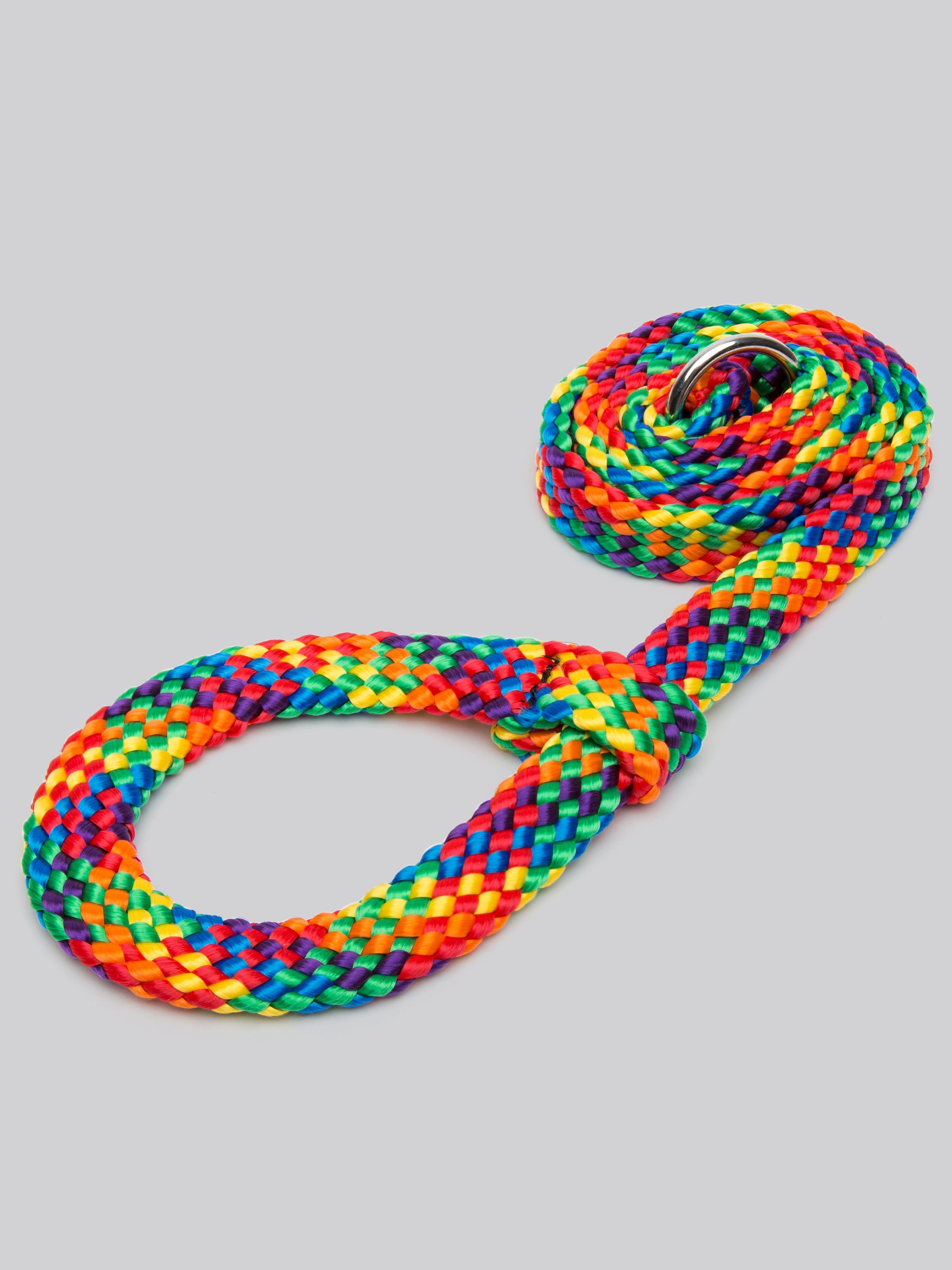 Bondage Boutique Rainbow Soft Rope Restraints, Rainbow, hi-res