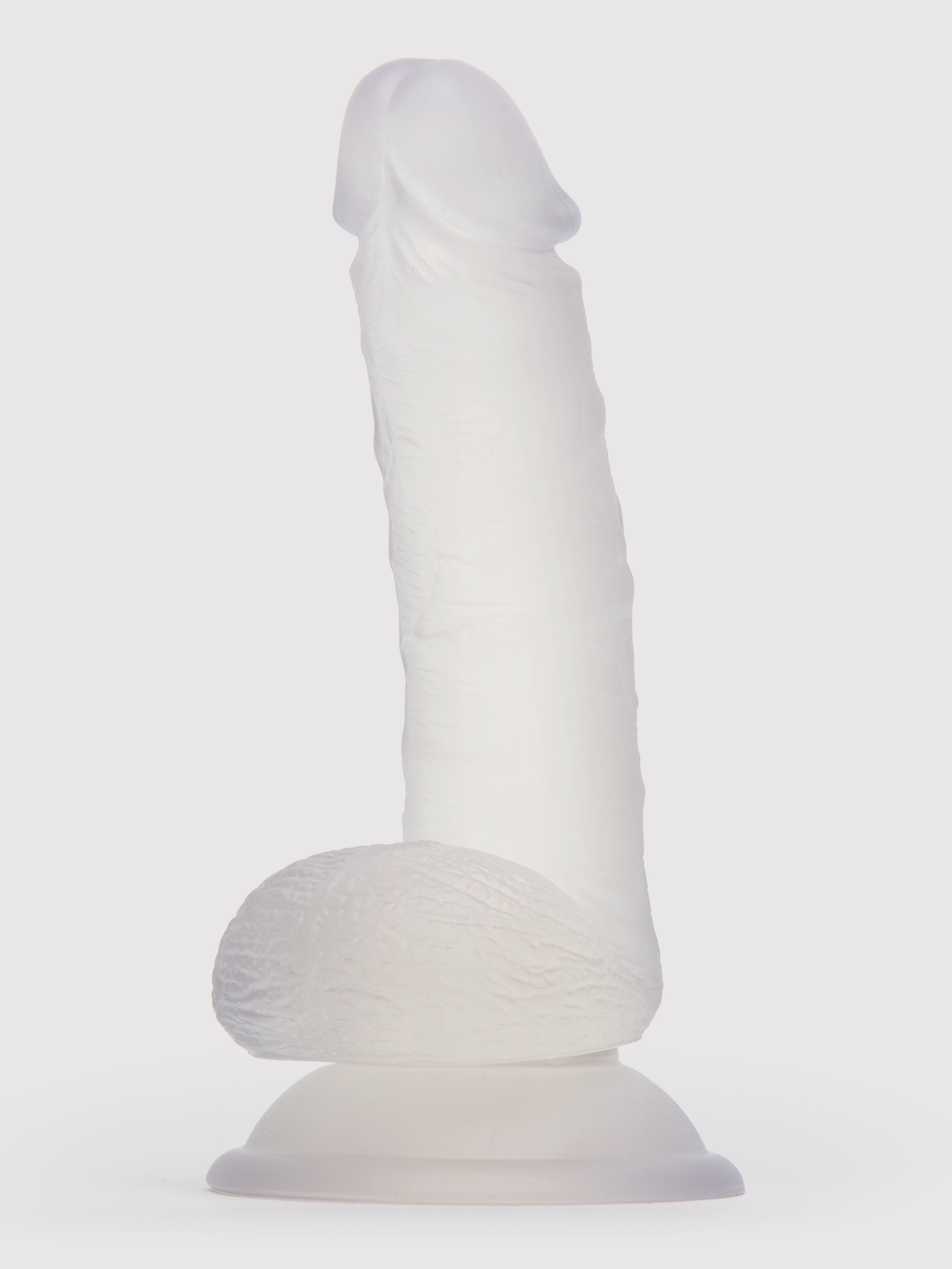 Lovehoney Beginner's Unisex Clear Strap-On Harness Kit 6 Inch, Clear, hi-res