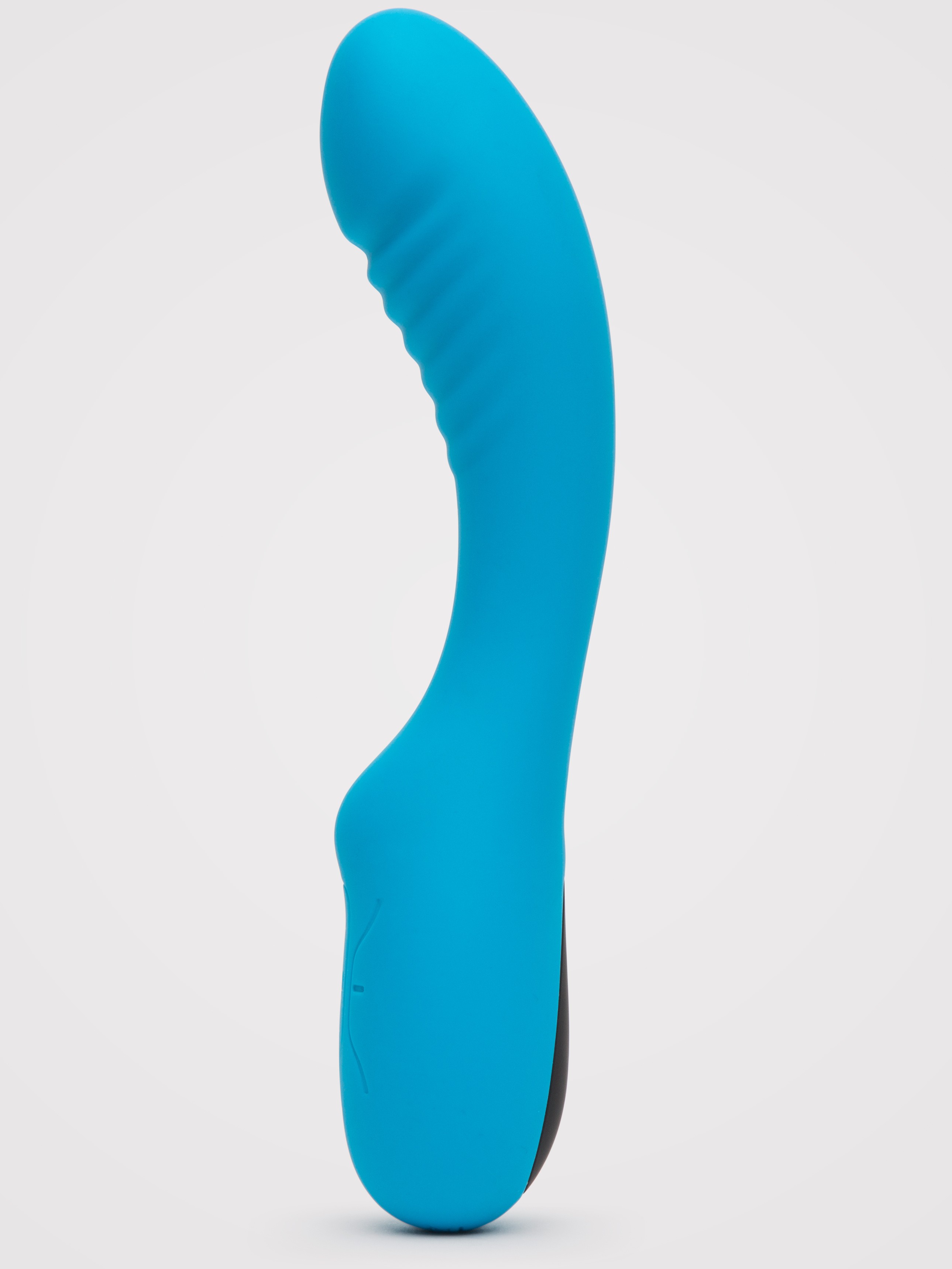 Deep Blue G Silicone G-Spot Vibrator, Blue, hi-res