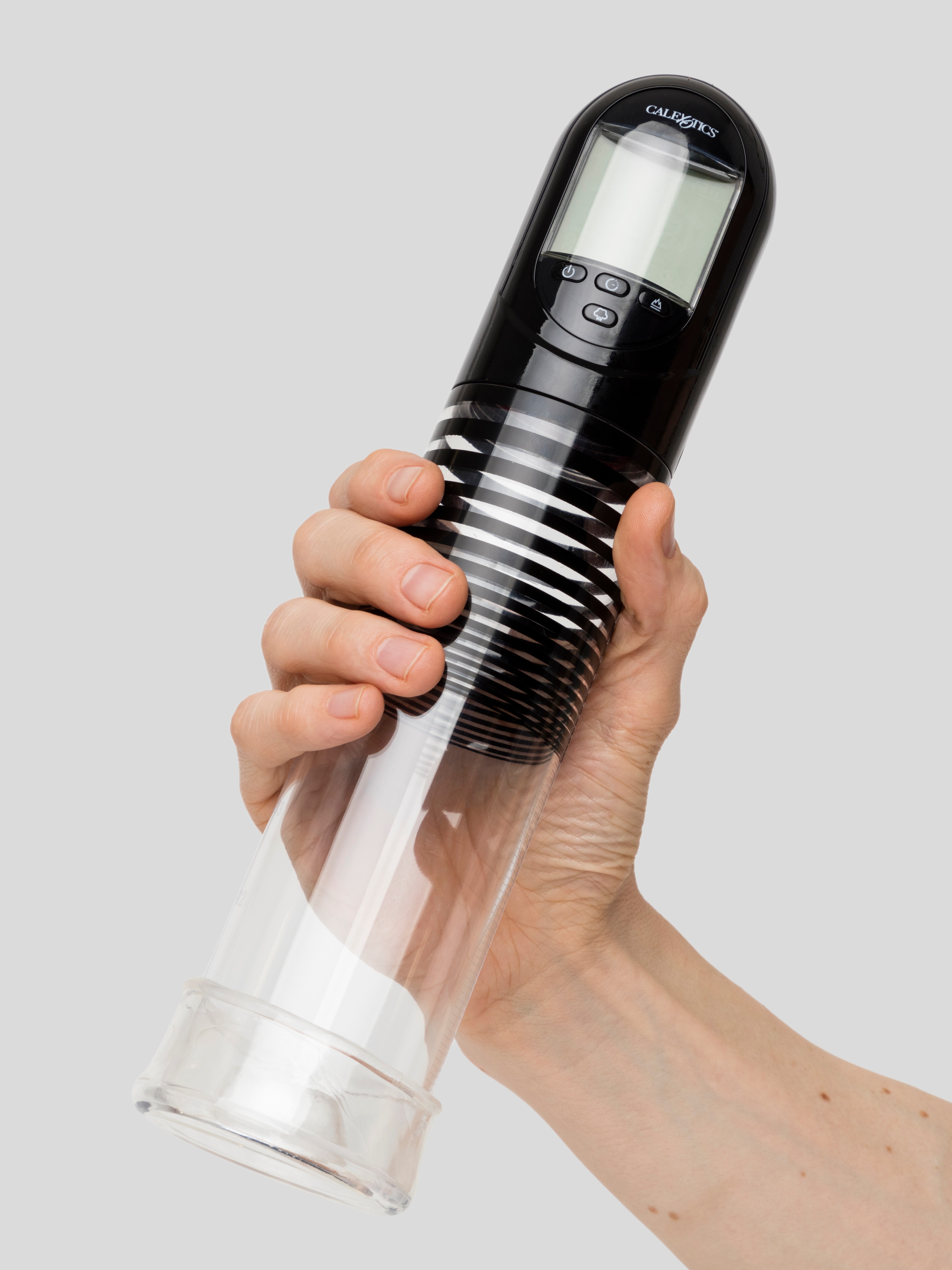 Optimum Series Automatic Advanced Smart Penis Pump, Black, hi-res